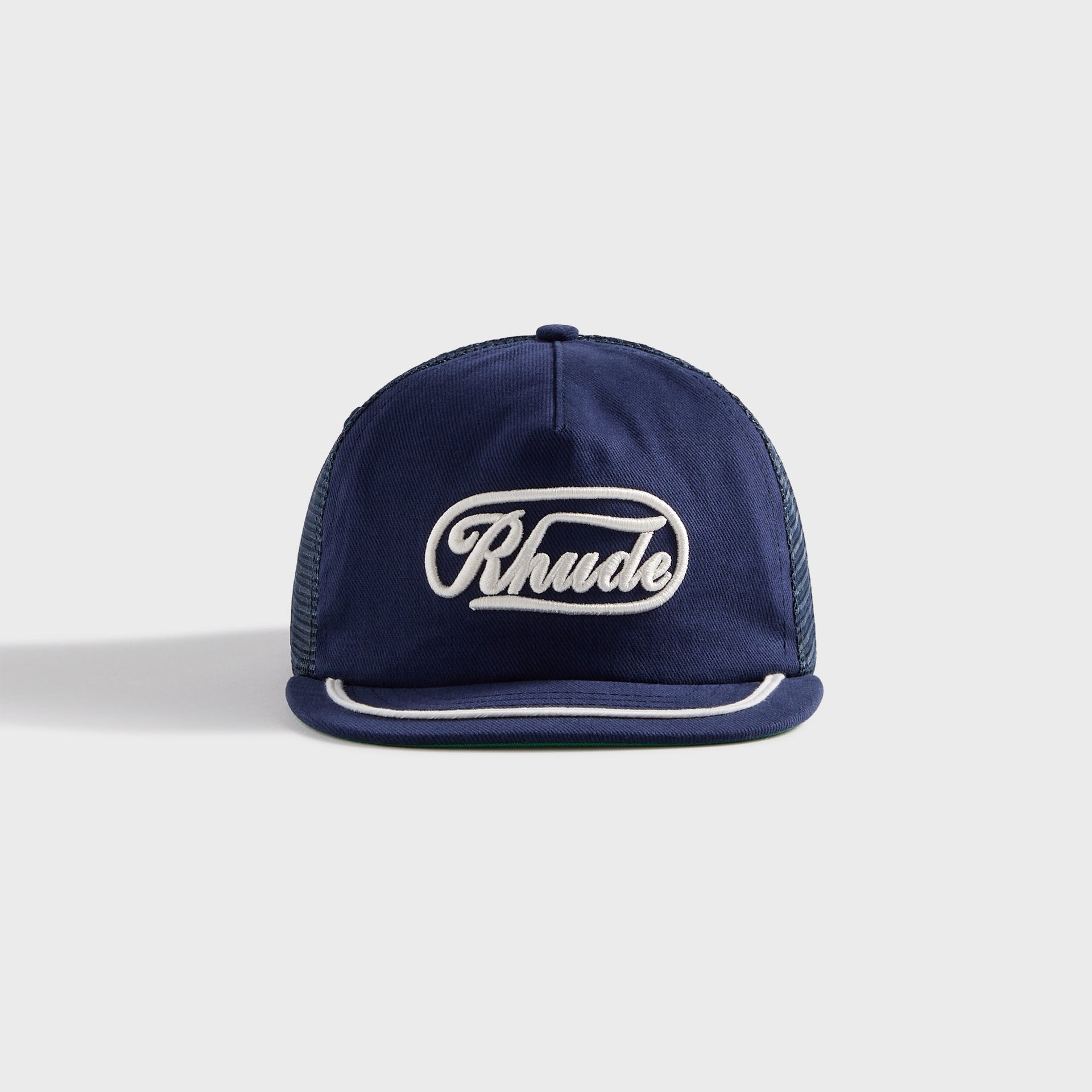Rhude Patch Trucker Cap - Navy / White