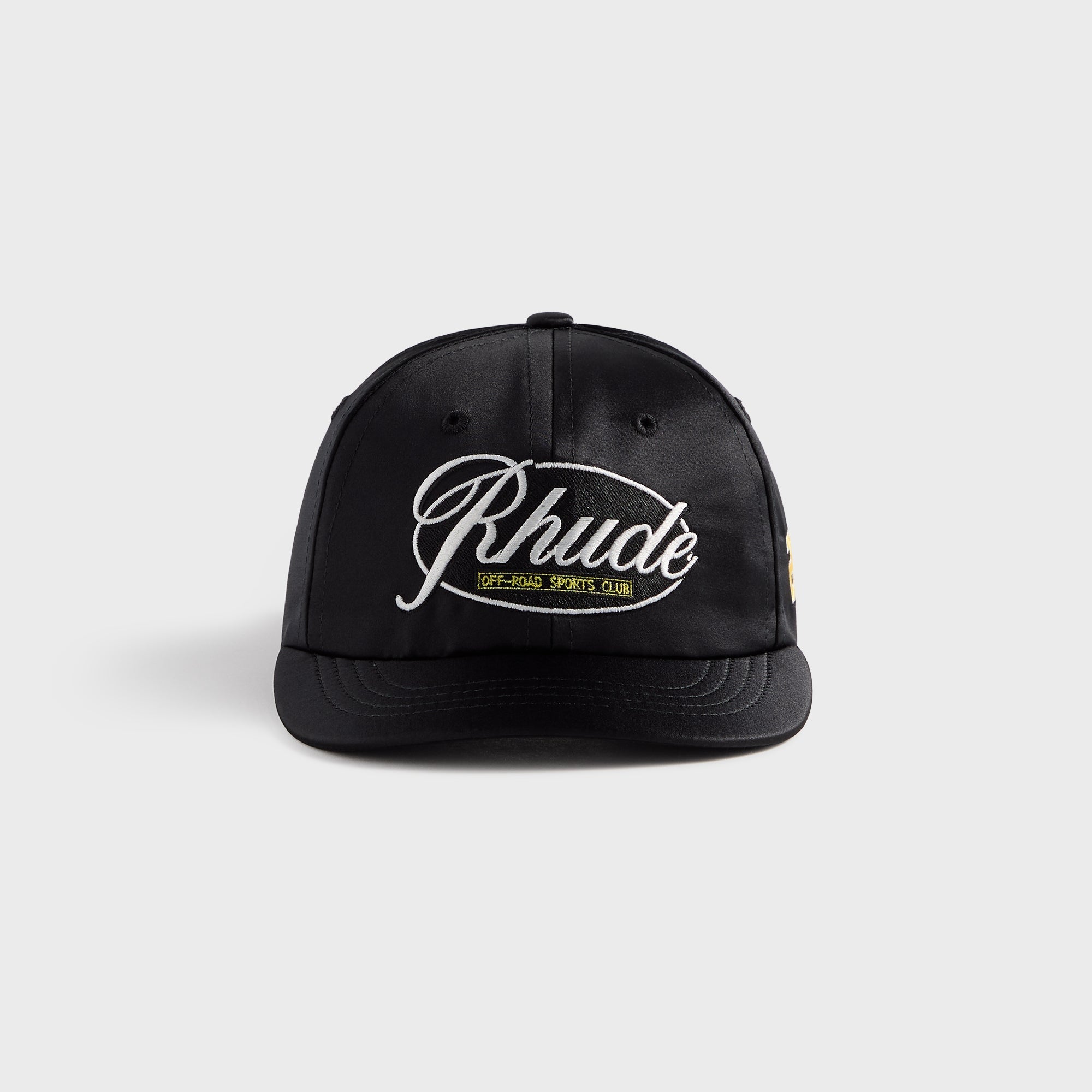 Rhude Sports Club Curved Brim Cap - Black – Kith