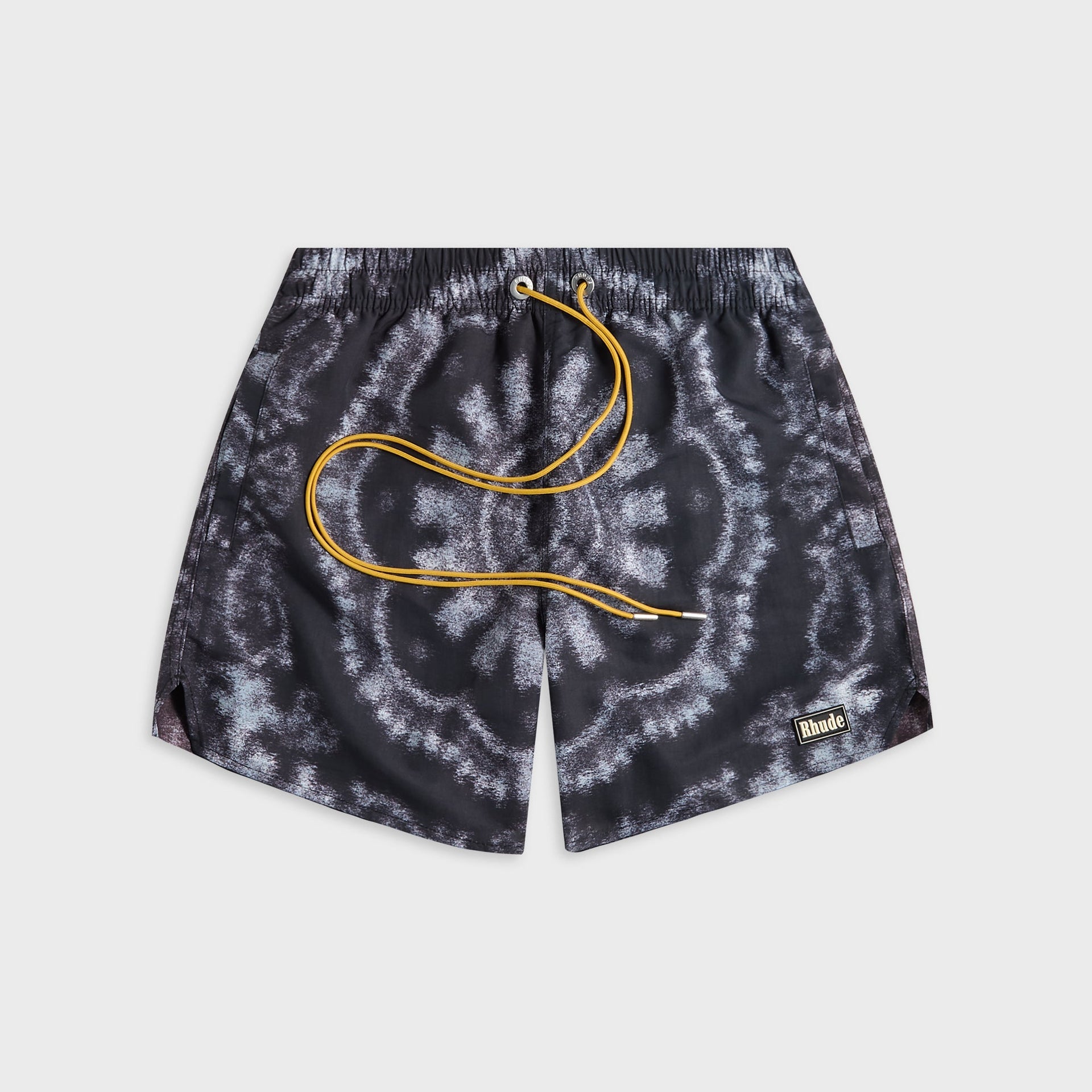 Rhude Motion Bandana Swim Short - Black / White