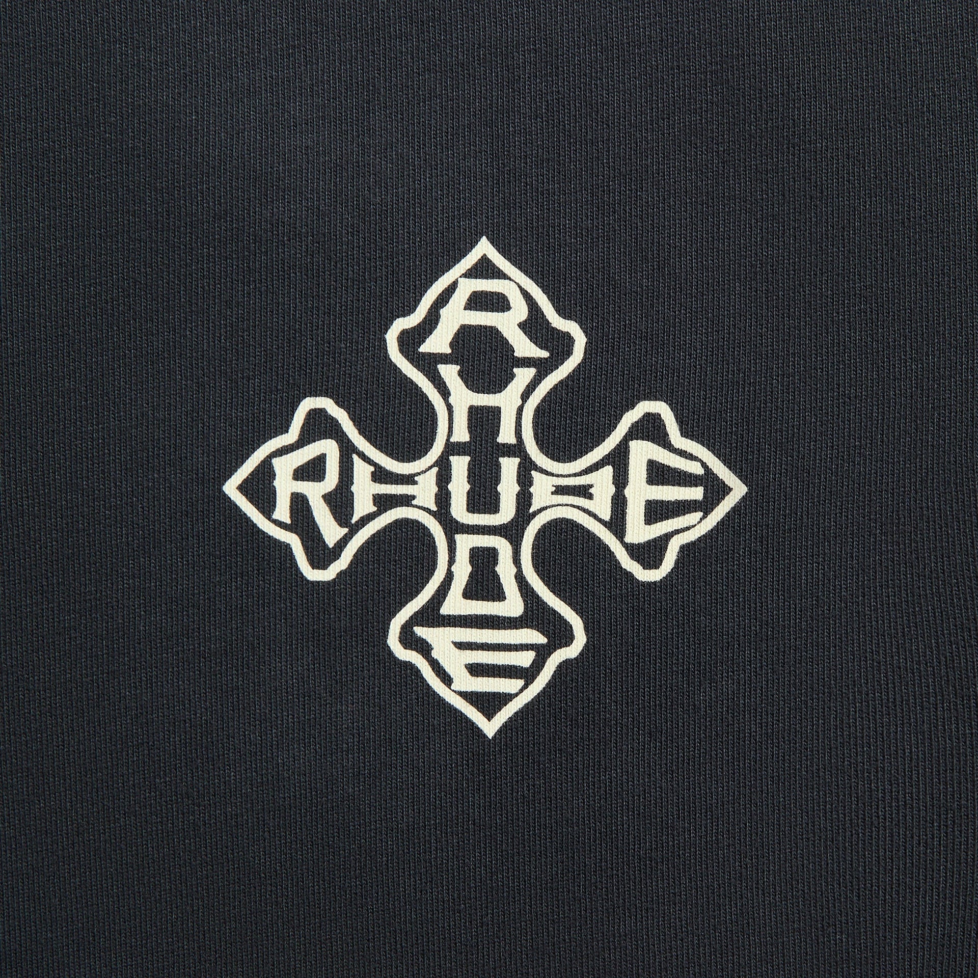 Rhude Cross Tee - Vintage Black
