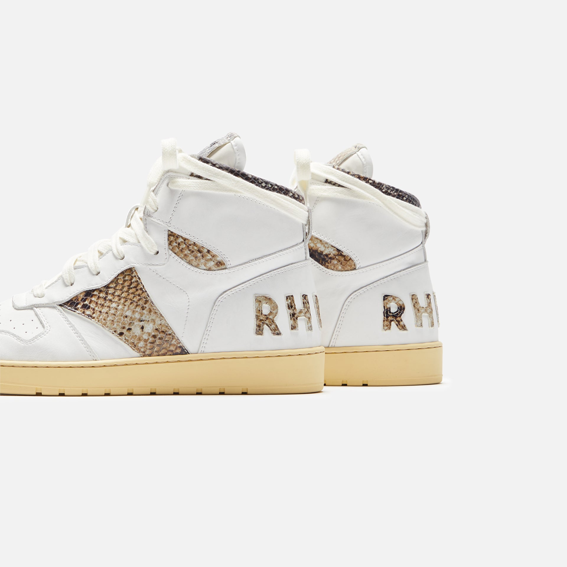 Rhude Rhecess High - White / Snake