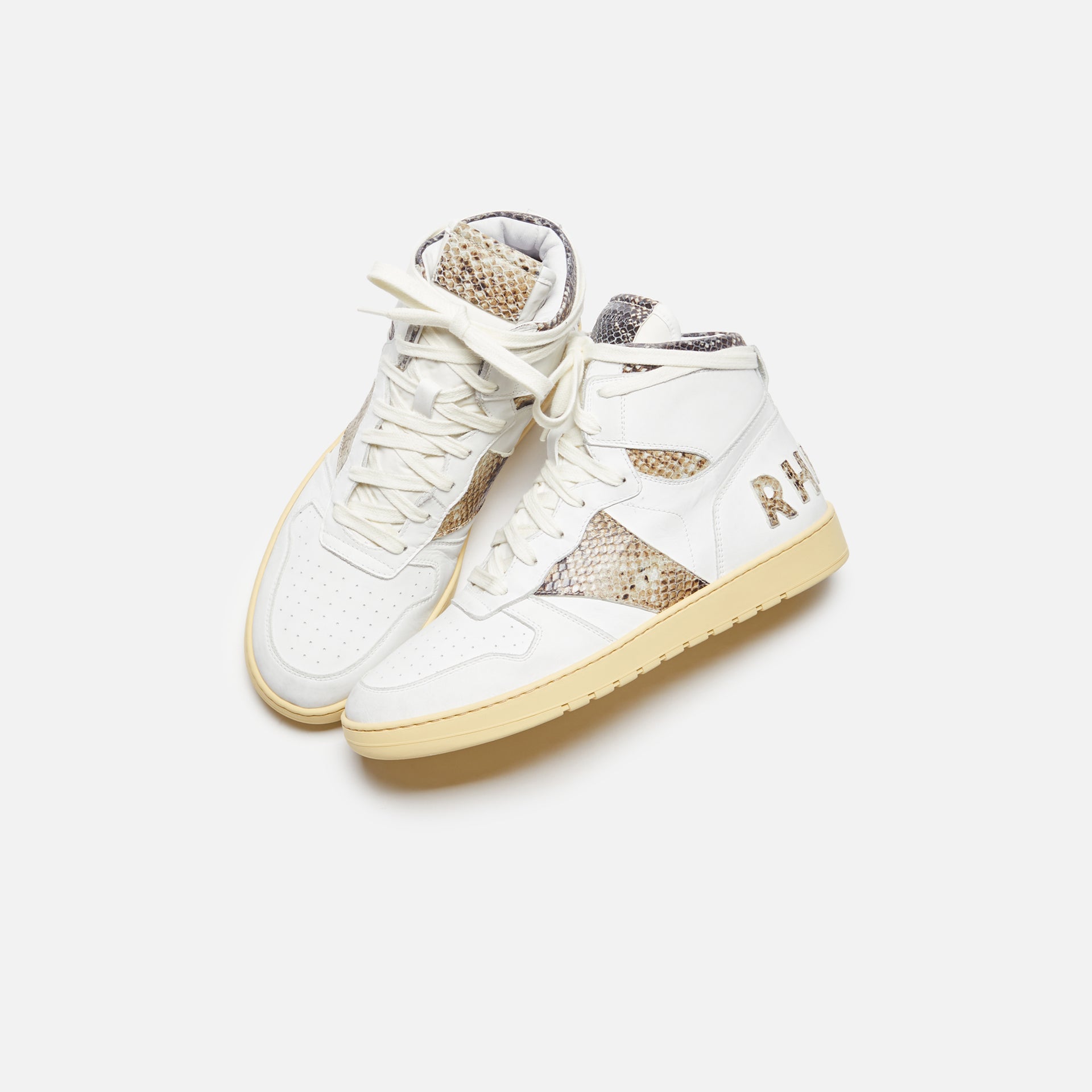 Rhude Rhecess High - White / Snake