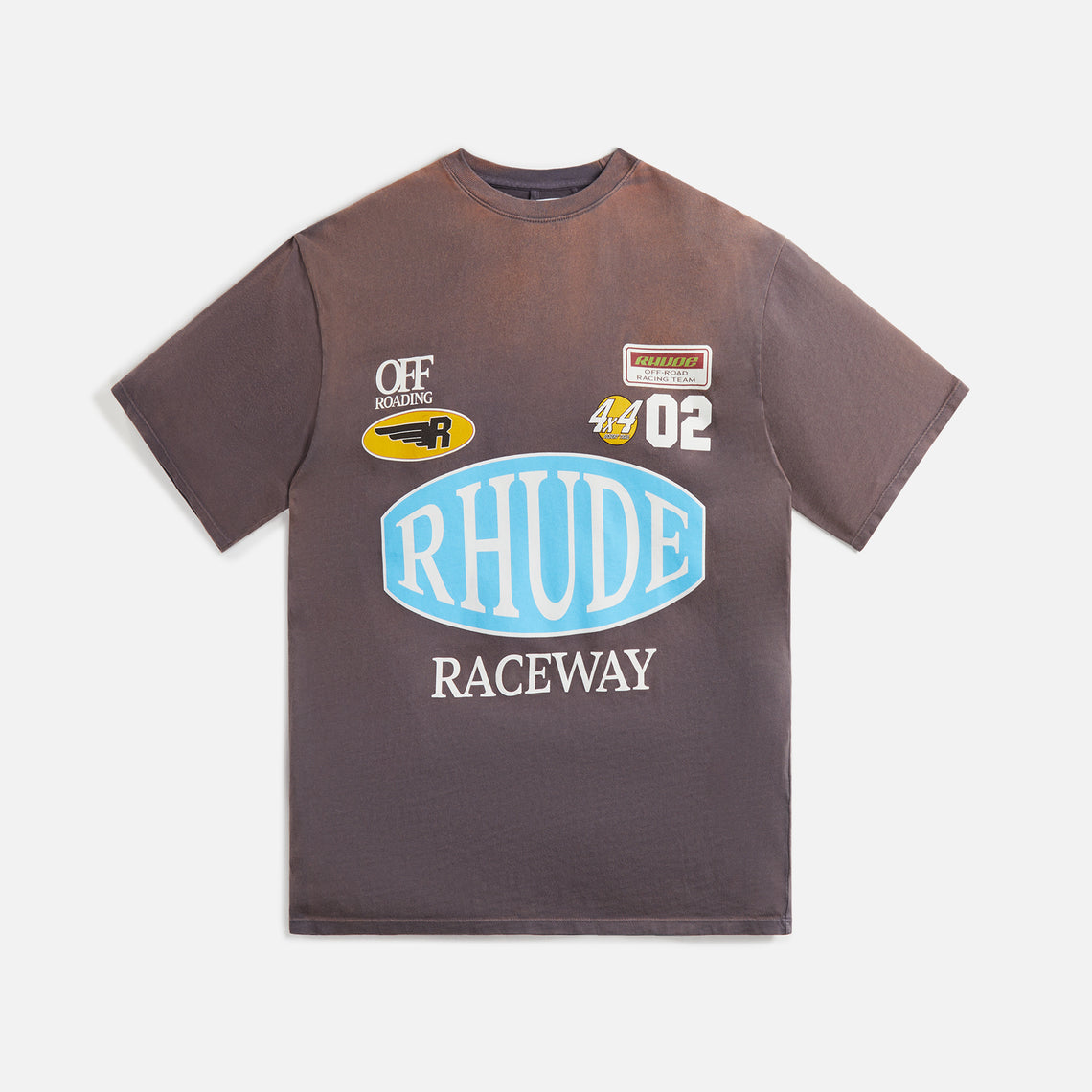 Rhude Raceway Tee - Vintage Grey – Kith