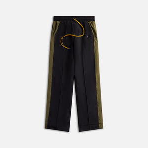 Rhude Aerial Color-Block Track Pants - Black / Olive