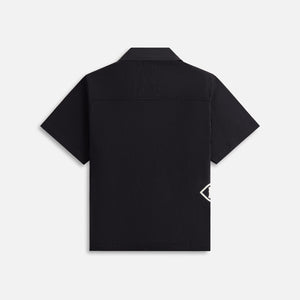 Rhude Cross Logo Snap Shirt - Black