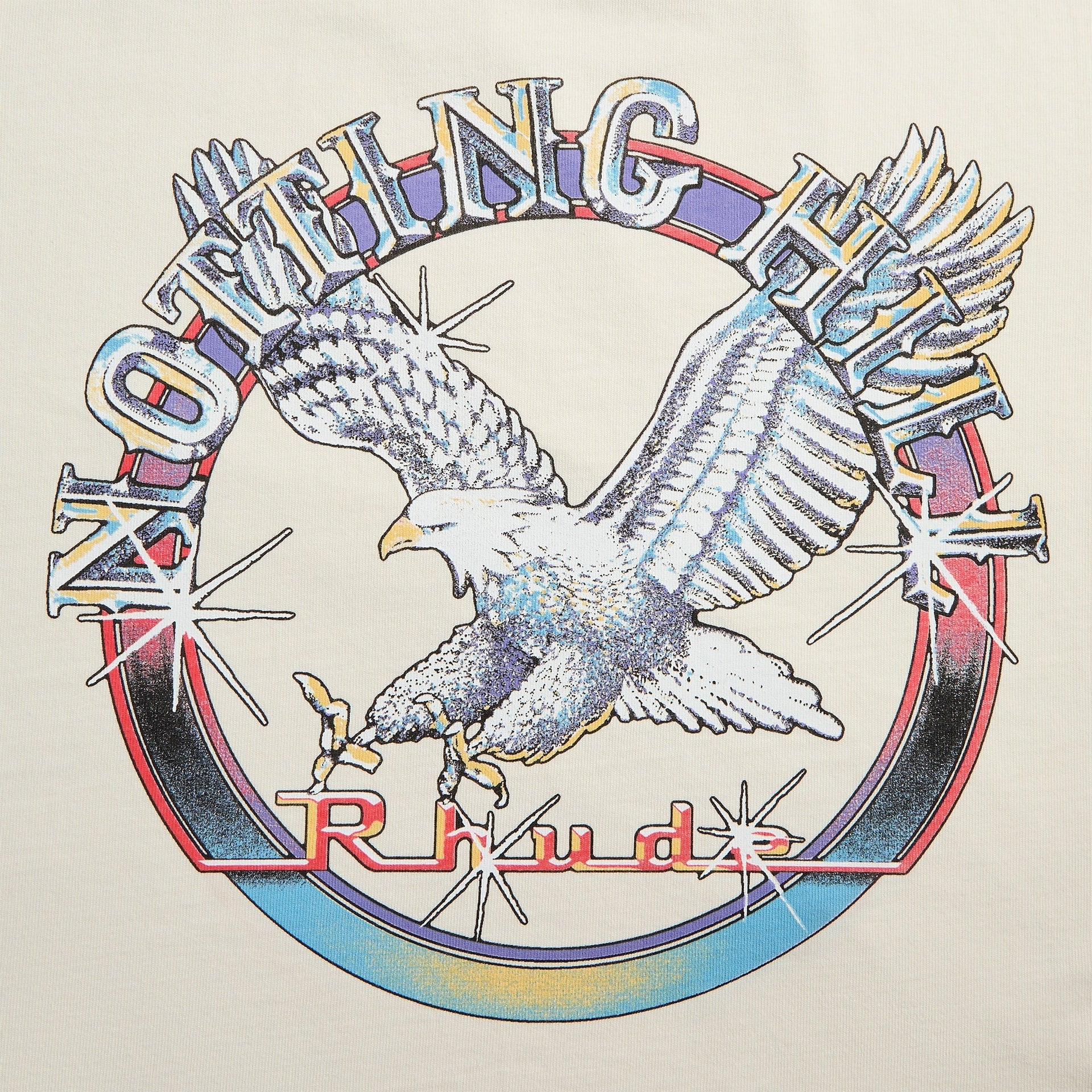Rhude Notting Hill Eagle Tee - Vintage White