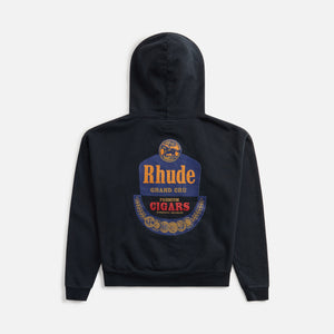 Rhude Grand Cru Hoodie heather - Vintage Black