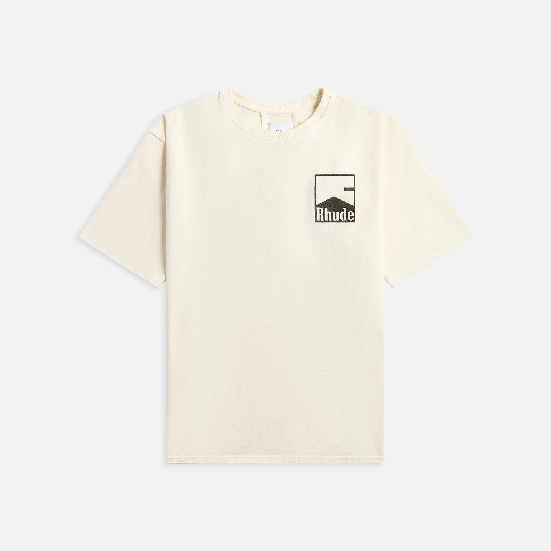 Rhude Chevron Tee - Vintage White