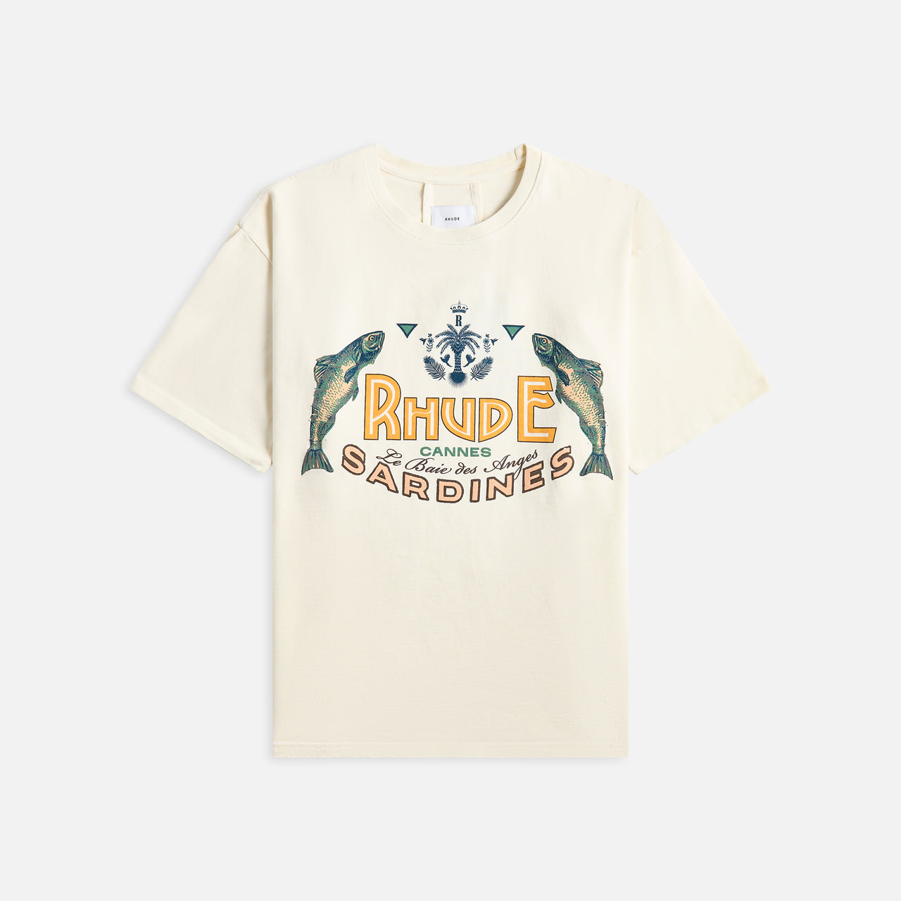 Rhude Lovers Slub Tee (White)