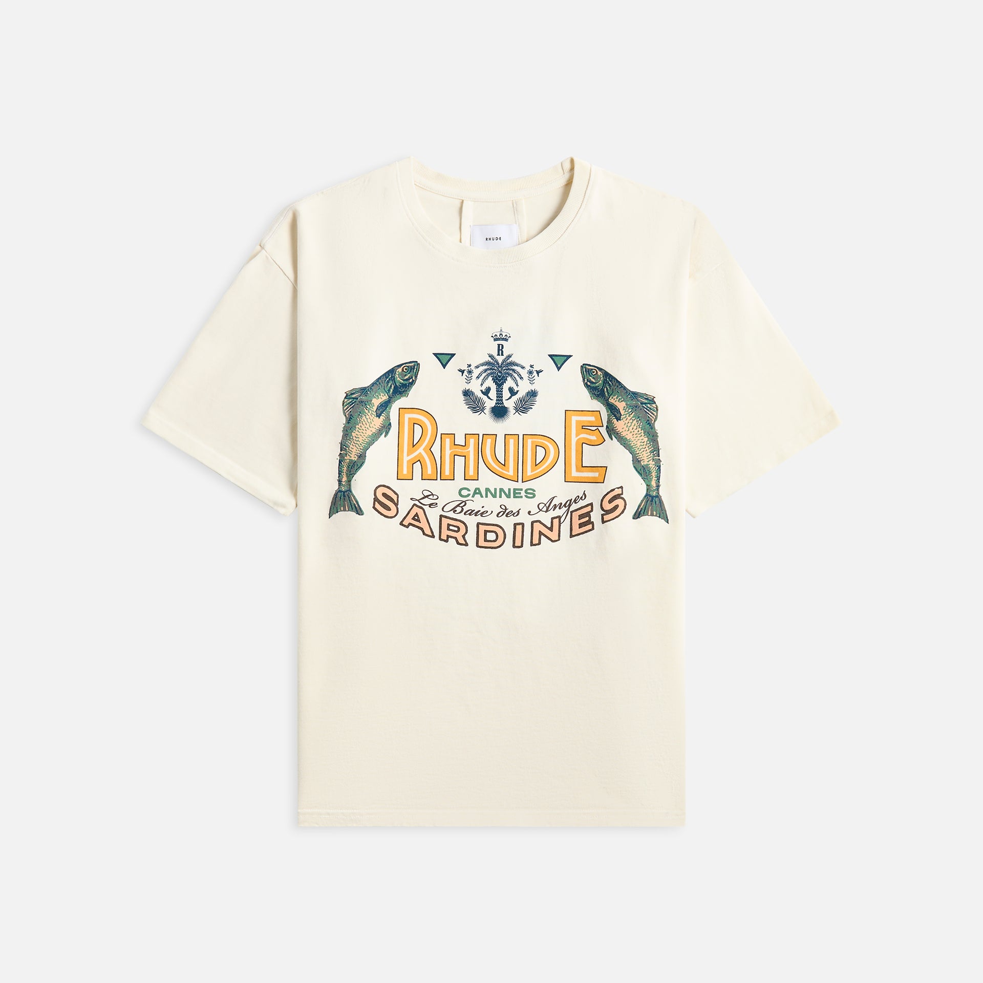 Rhude Sardines Tee - Vintage White