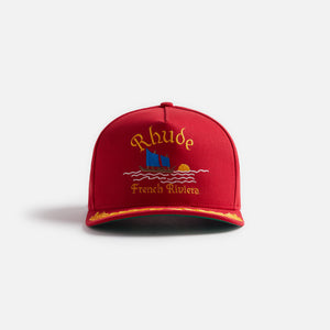 Rhude Riveria Saling Cap - Red