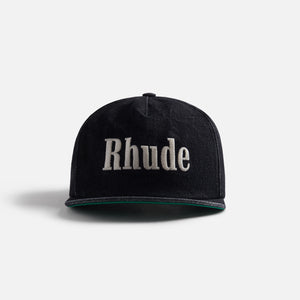 Rhude Structured Cap - Black