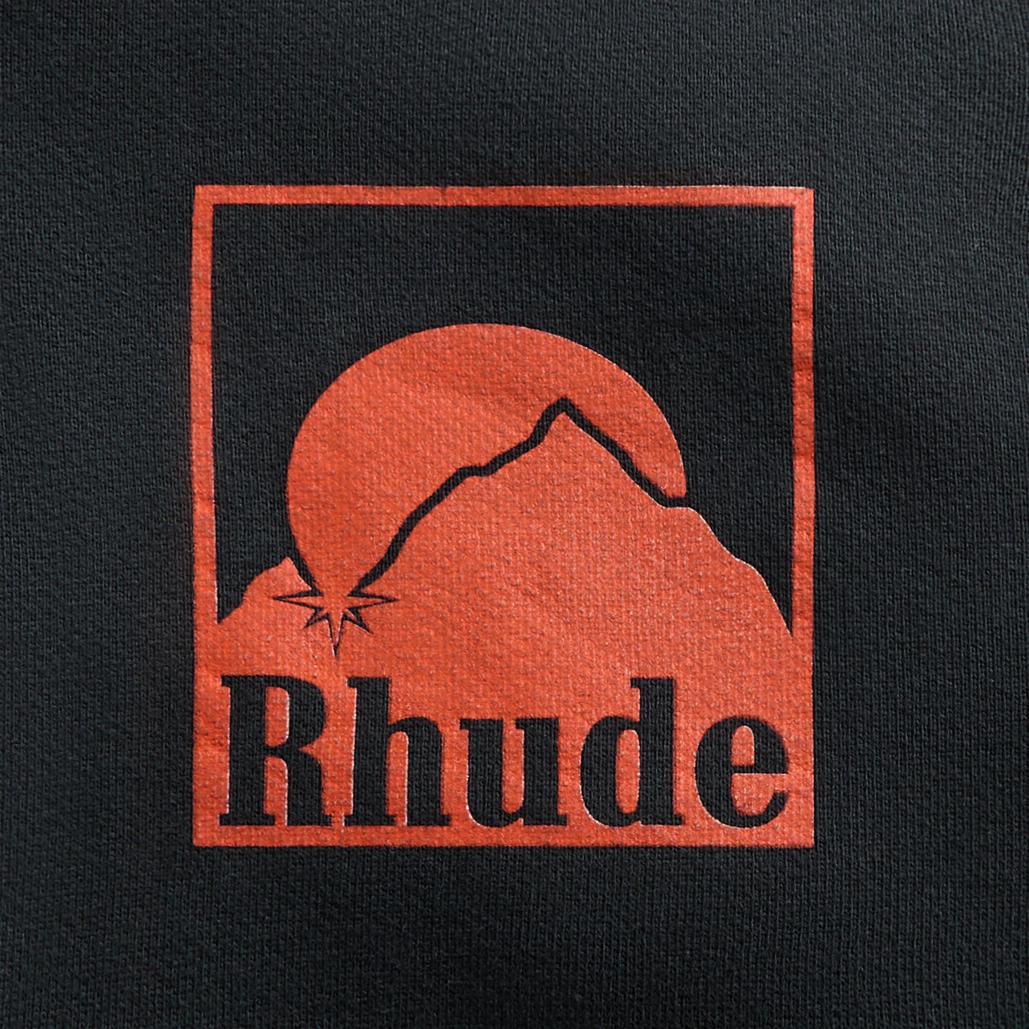 【KITH NYC】Rhude ムーンライトバッジ フルジップ パーカー Rhude Moonlight Badge Full-Zip Hoodie - Vintage Black – Kith