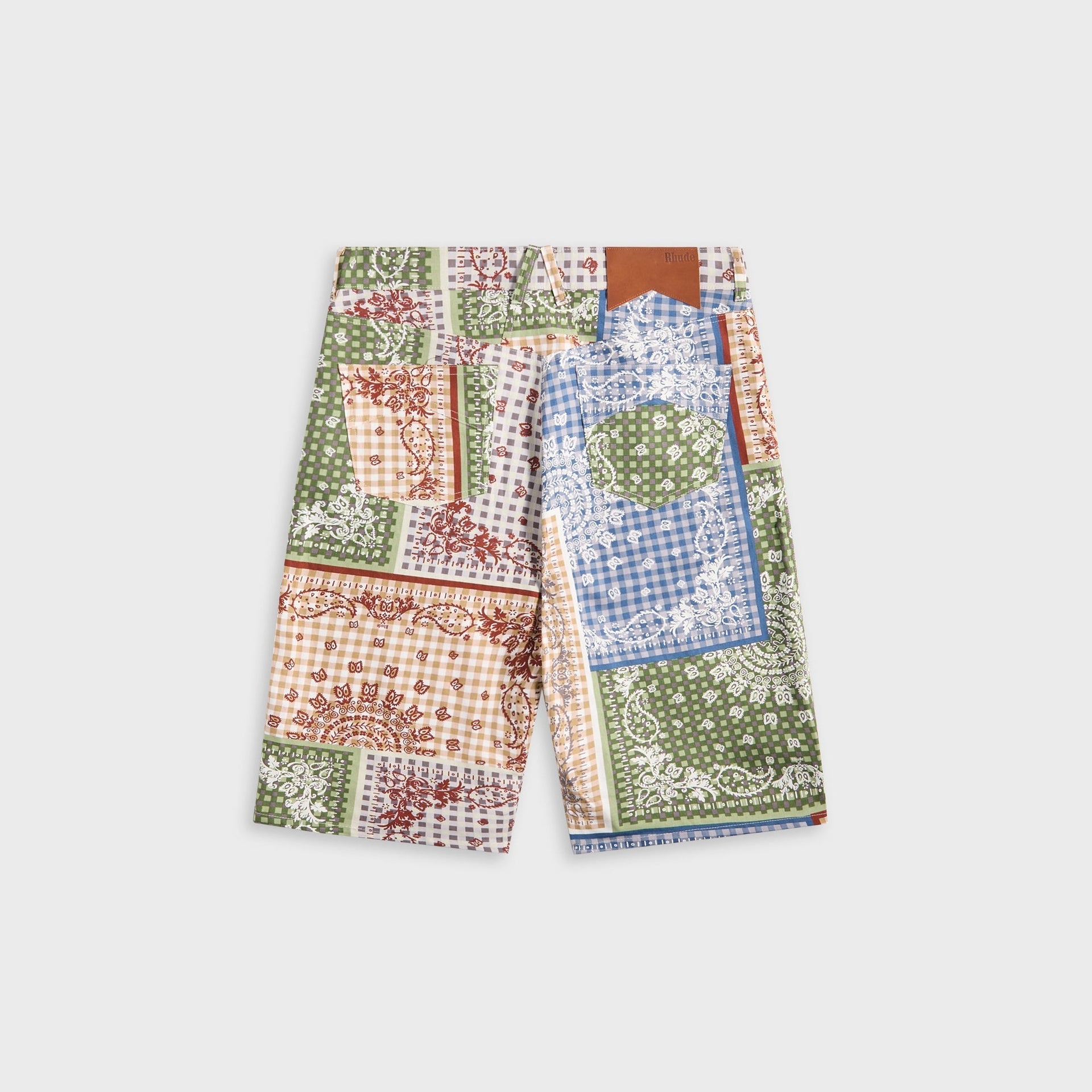 Rhude Bandana Traxedo Baggy Short in Multi