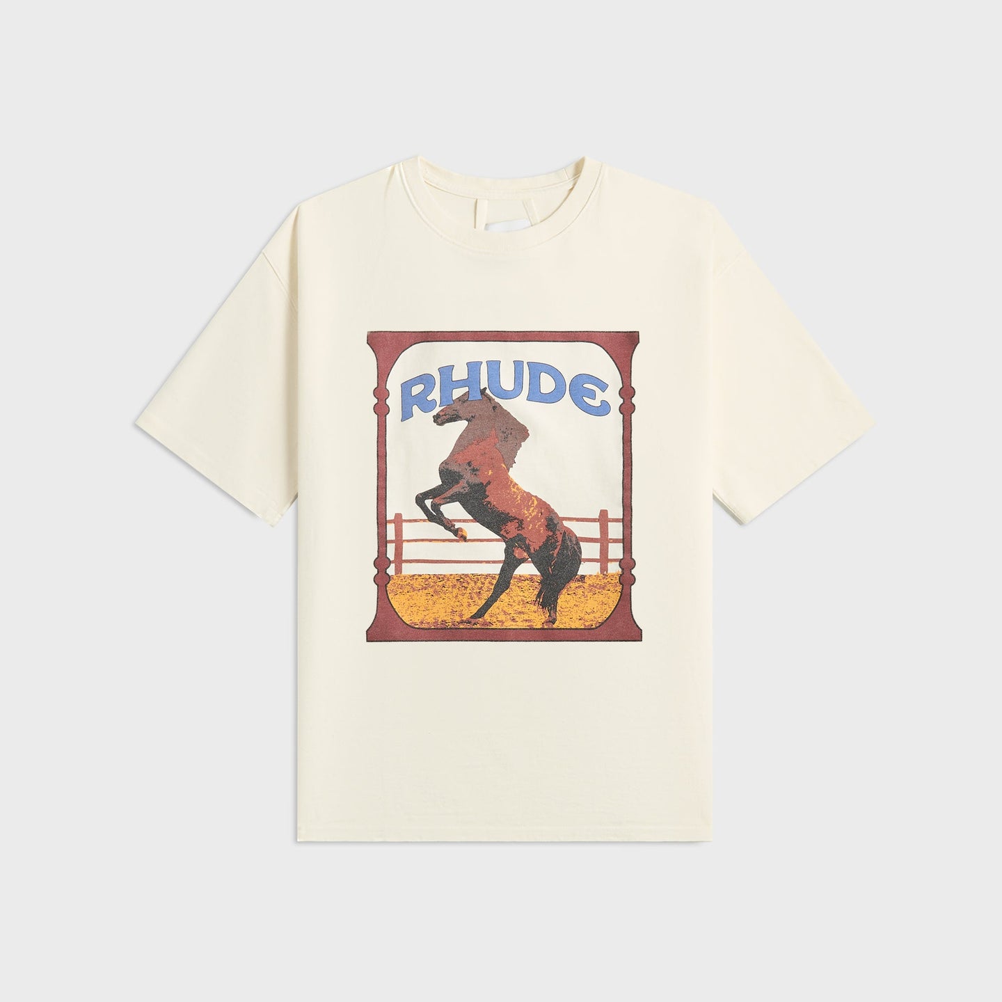 Rhude Lovers Slub Tee (White) main image 1