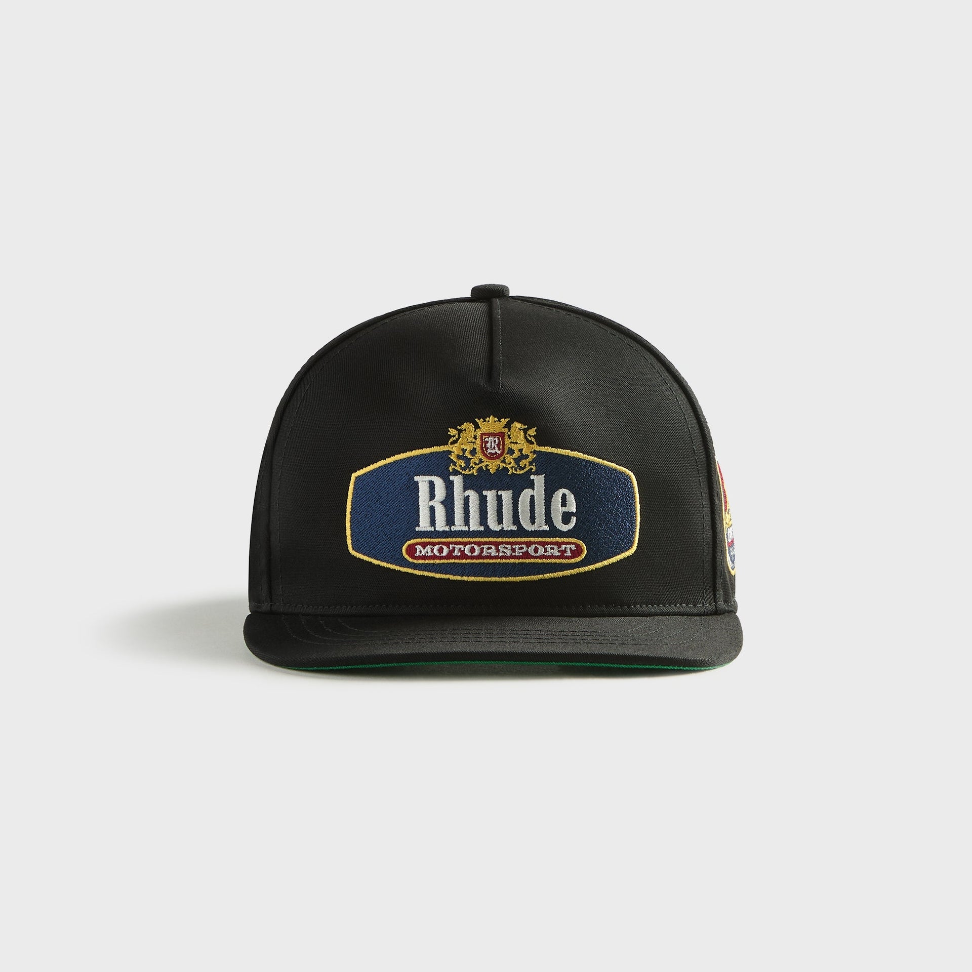 Rhude Racing Crest Cap - Black / Navy