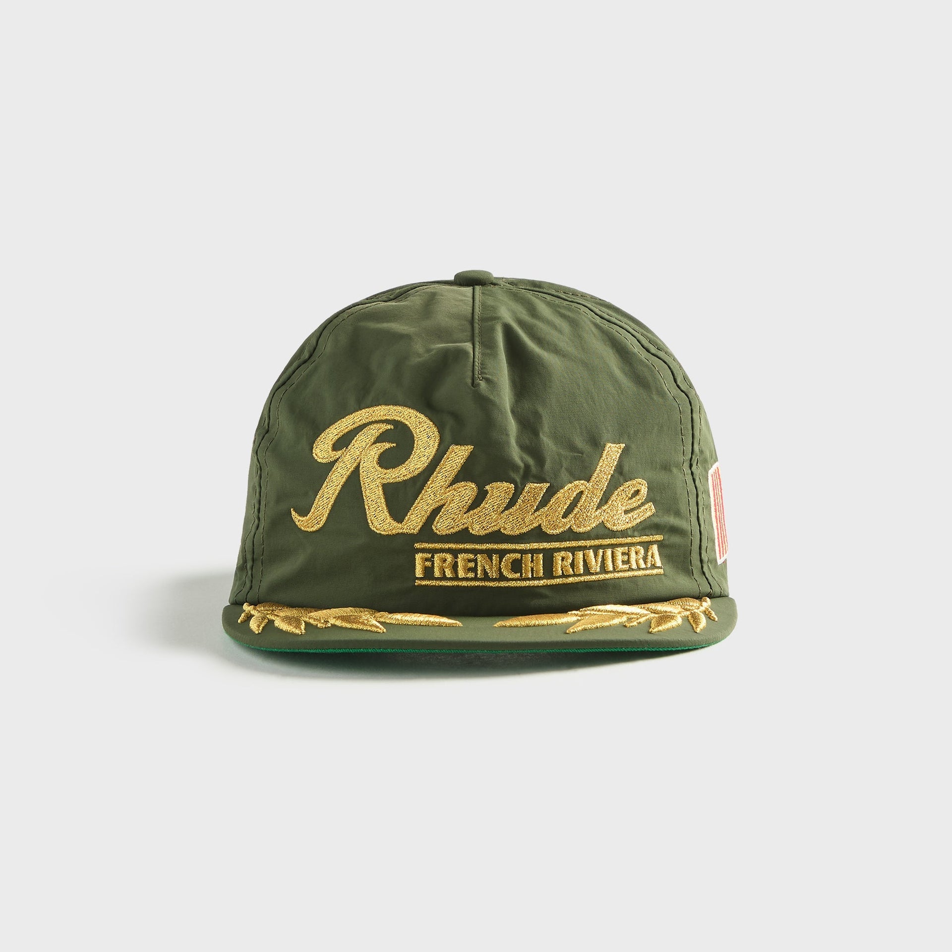 Rhude French Riviera Cap - Green / Gold