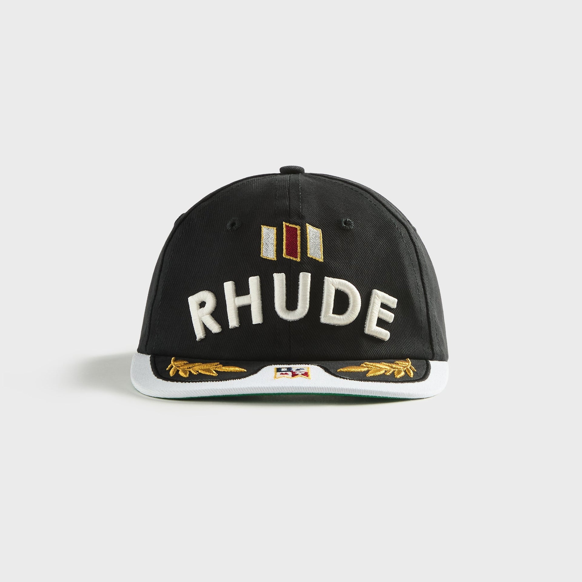 Rhude Souvenir Logo Cap - Black / White / Multi
