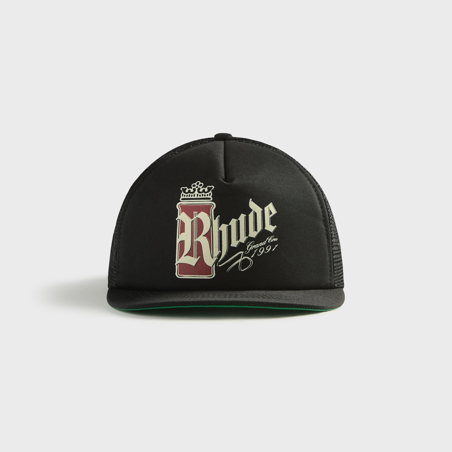 Rhude Fumar 91 Trucker Hat - Black / White / Red