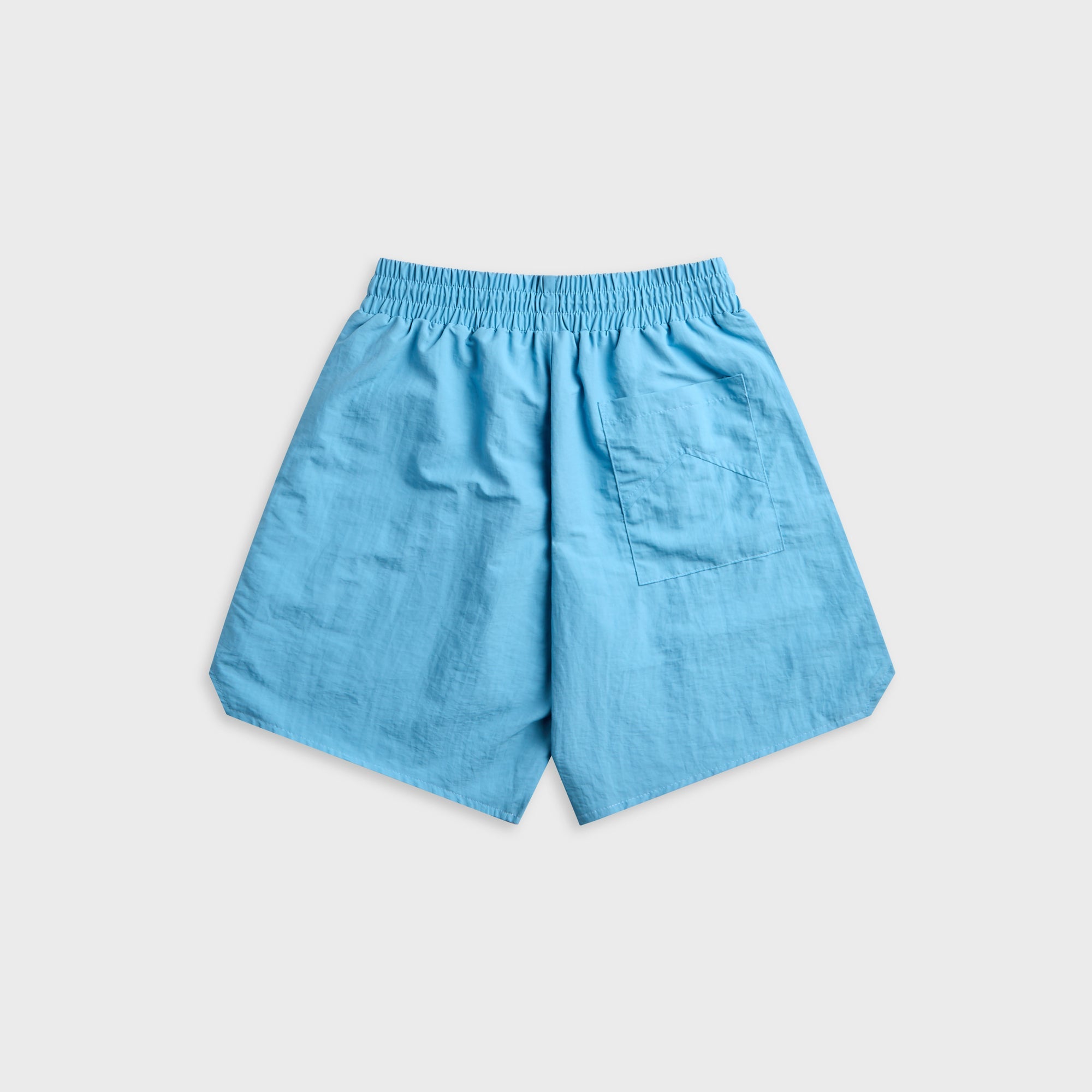 Rhude Logo Track Short - Baby Blue / Red – Kith