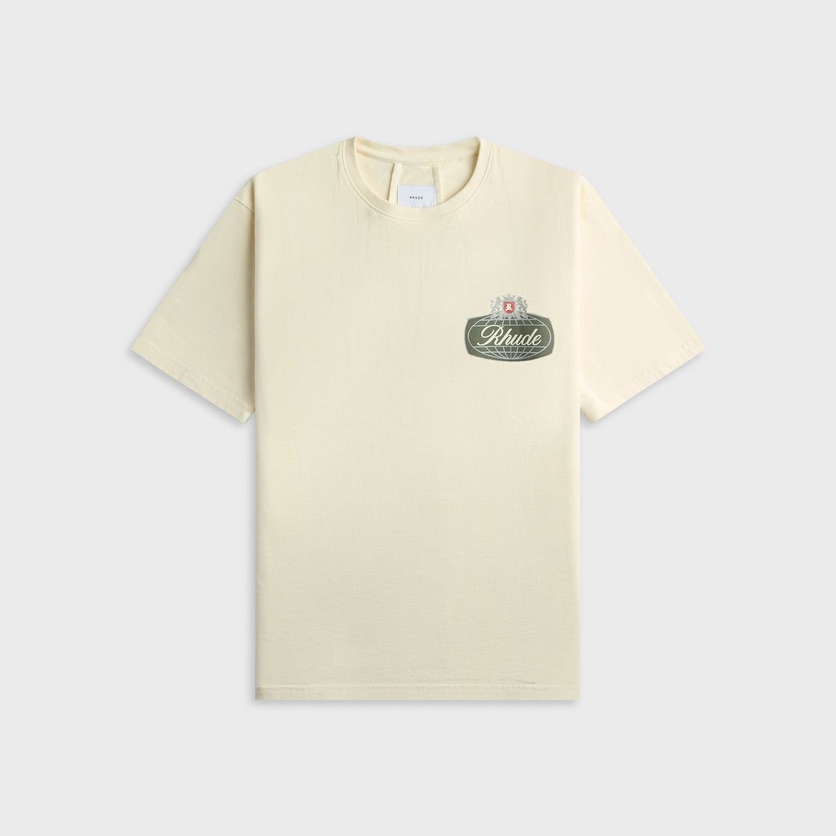 Rhude Desert Crest Tee - Vintage White / Silver