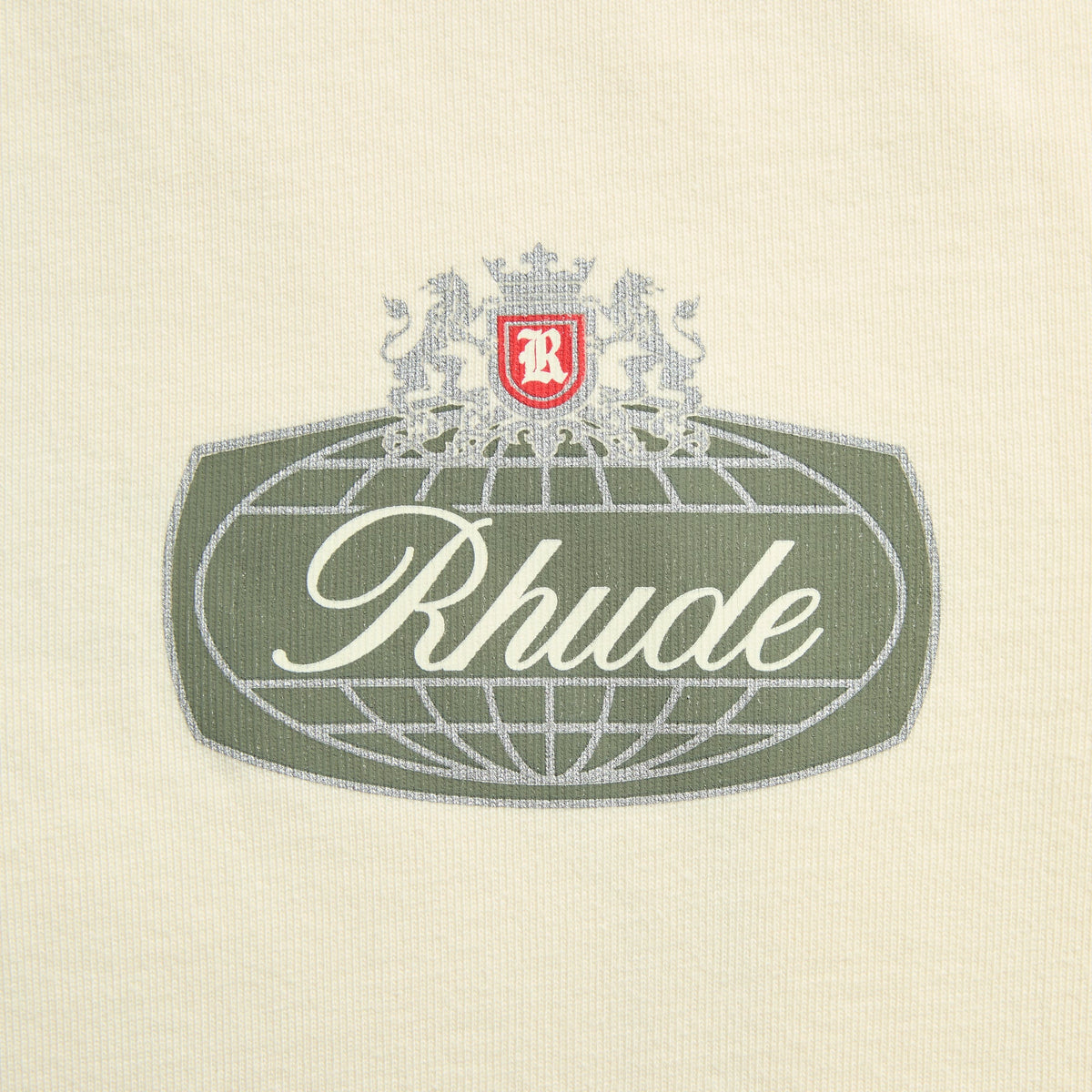 Rhude Desert Crest Tee - Vintage White / Silver