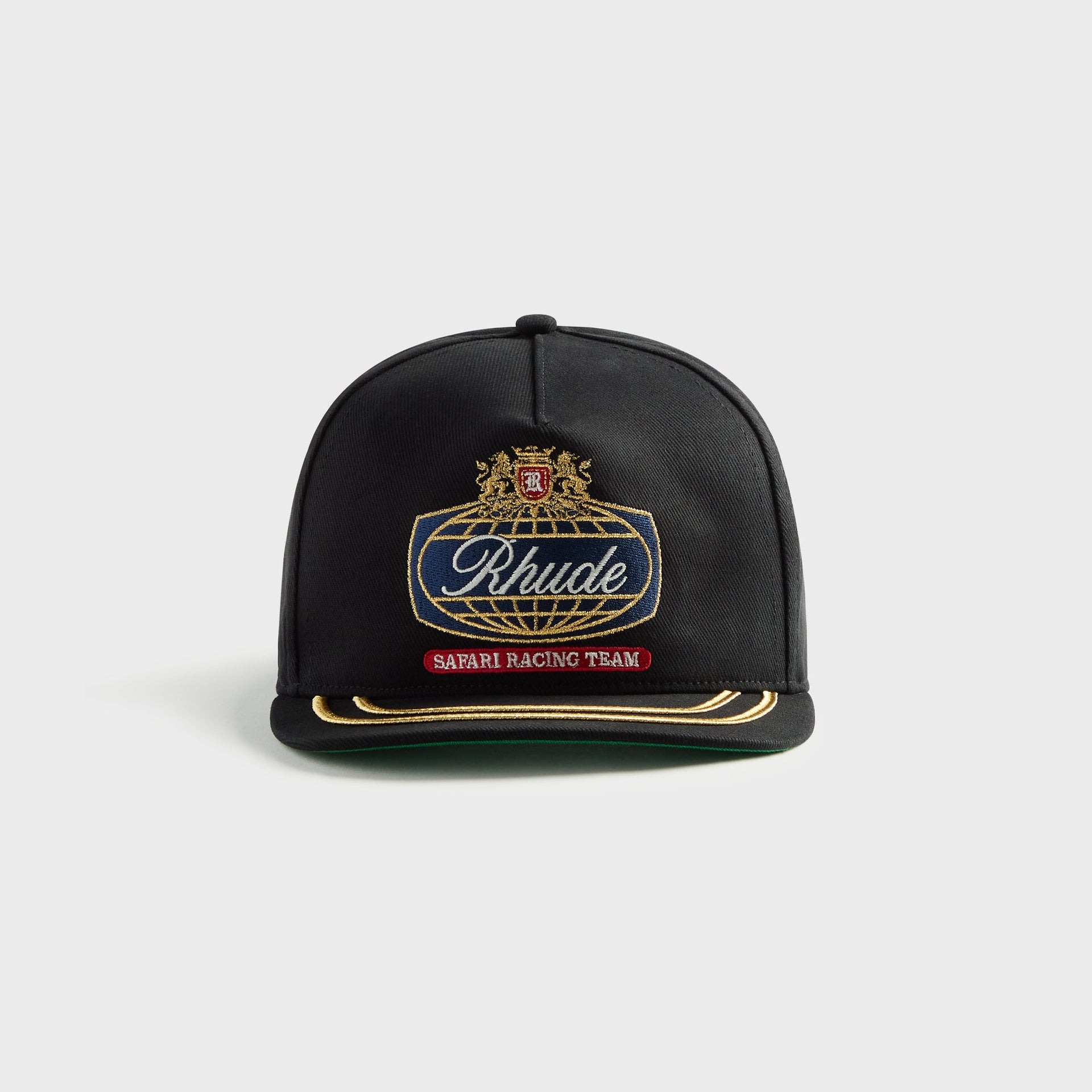 Rhude Safari Crest Hat - Black / Navy