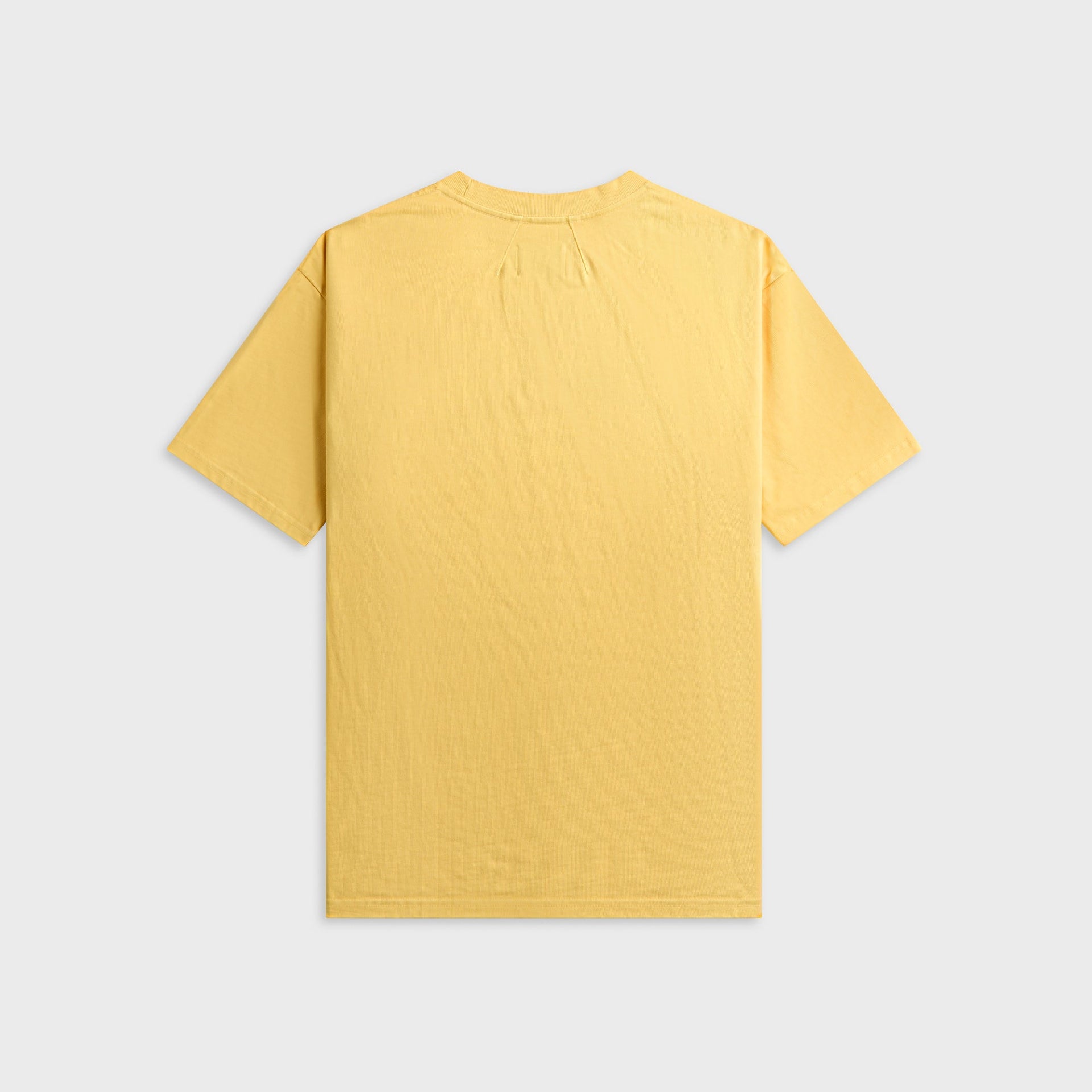 Rhude Logo Pocket Tee - Washed Sahara Yellow / Black