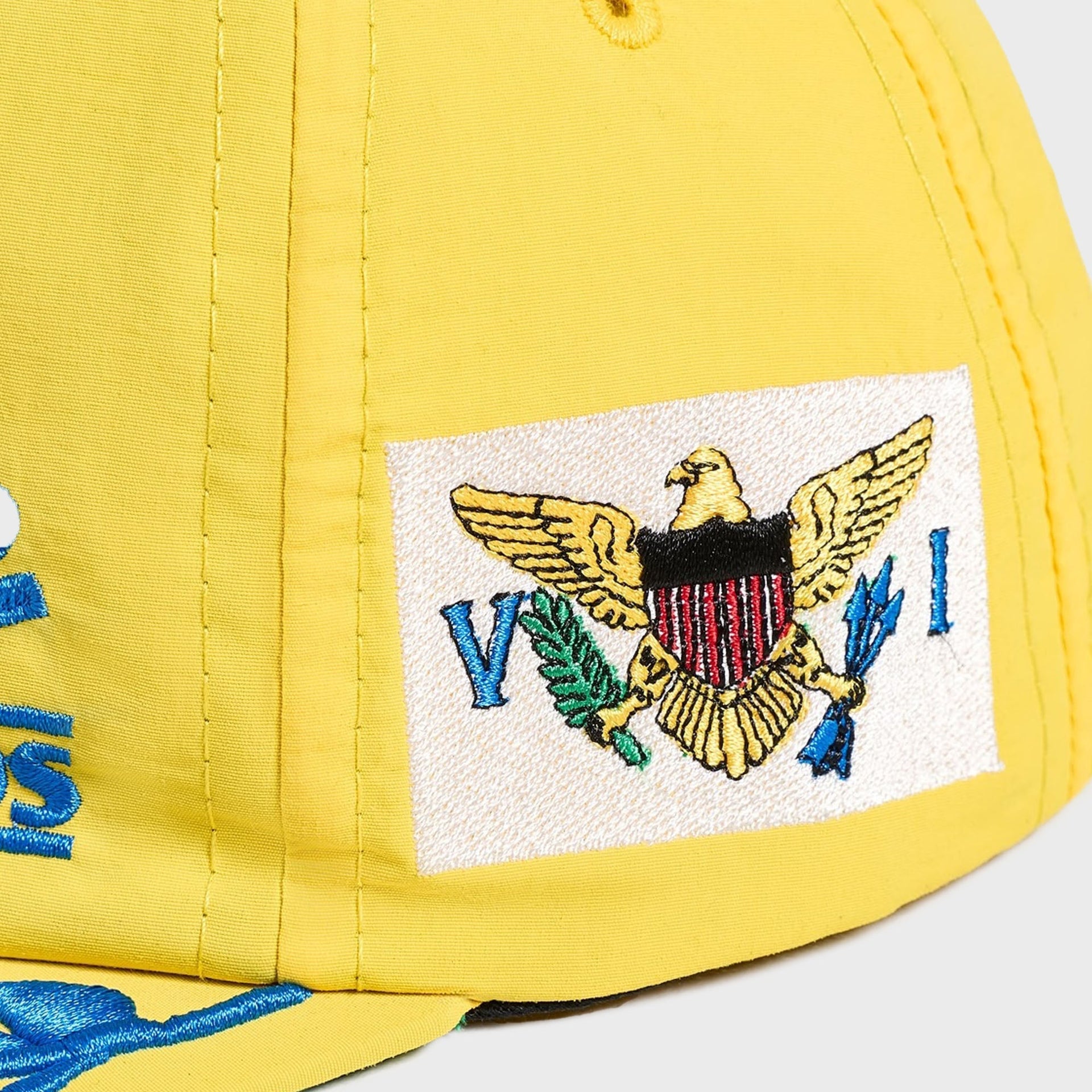 Rhude Virgin Islands Cap - Yellow / Blue