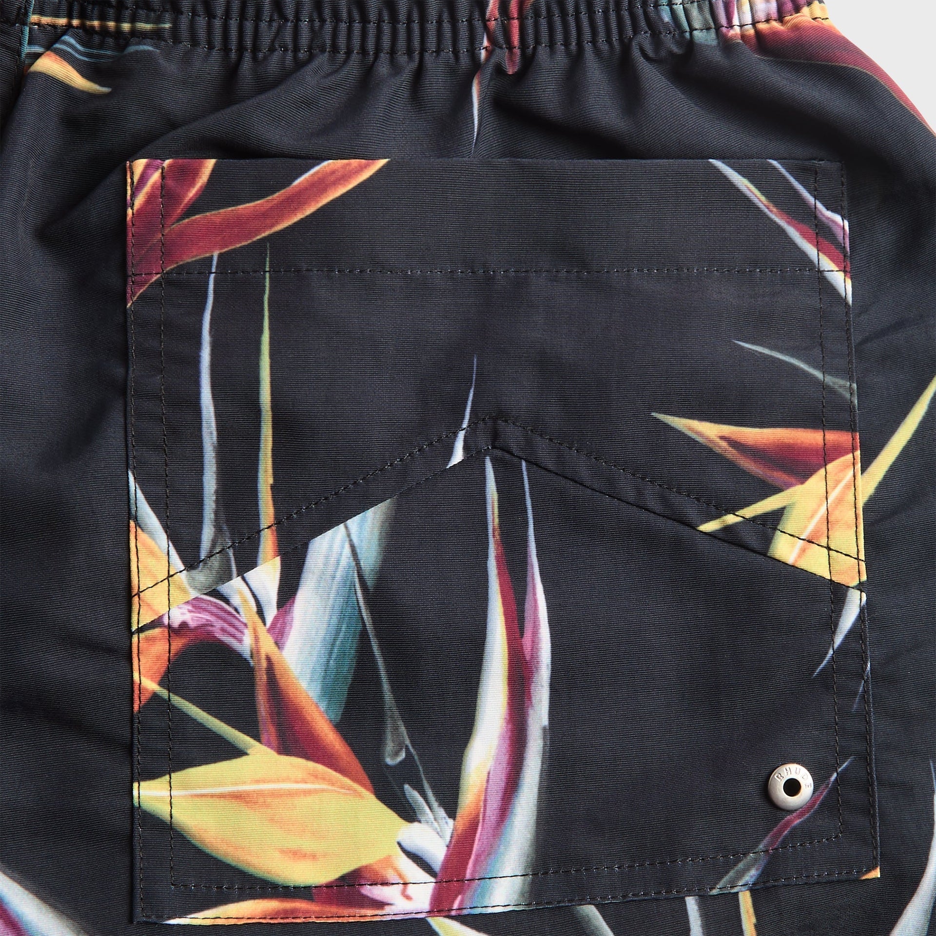 Rhude Regatta Club Hawaiian Swim Short - Multi / White