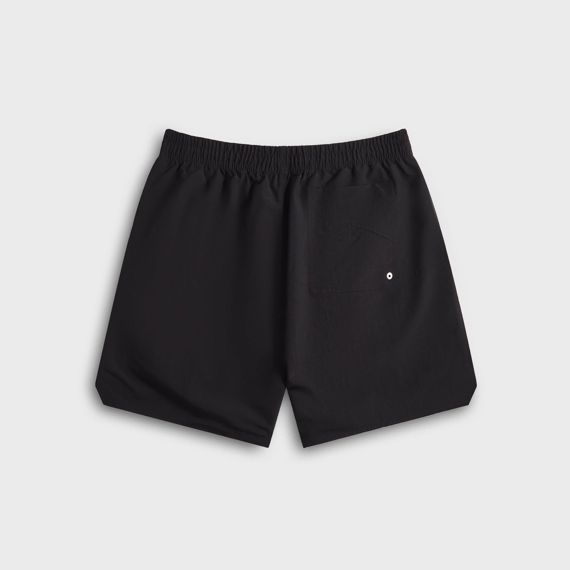 Rhude Classic Logo Swim Short - Black / White