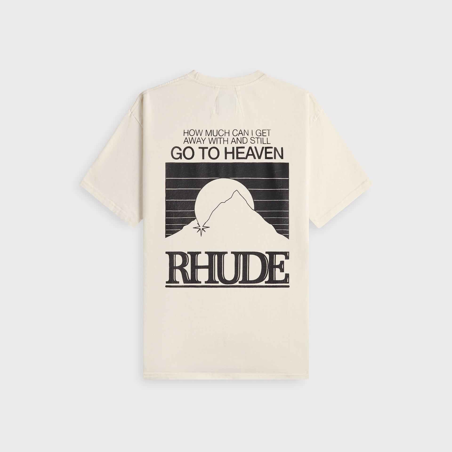 Rhude Moonlight Pack Tee - Vintage White / Black