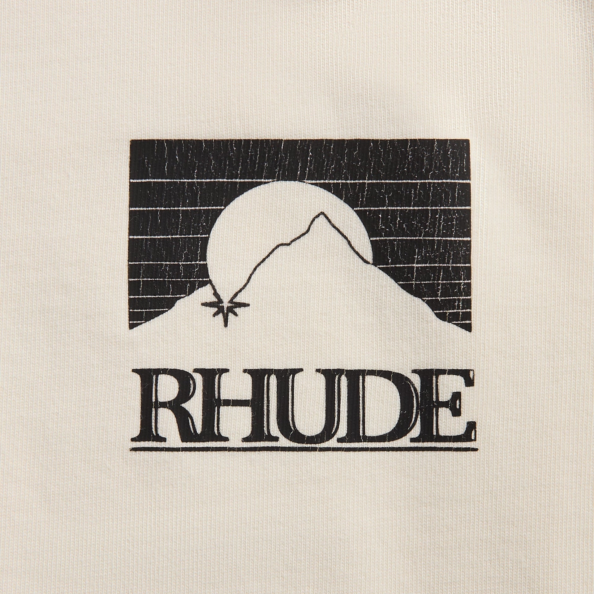 Rhude Moonlight Pack Tee - Vintage White / Black