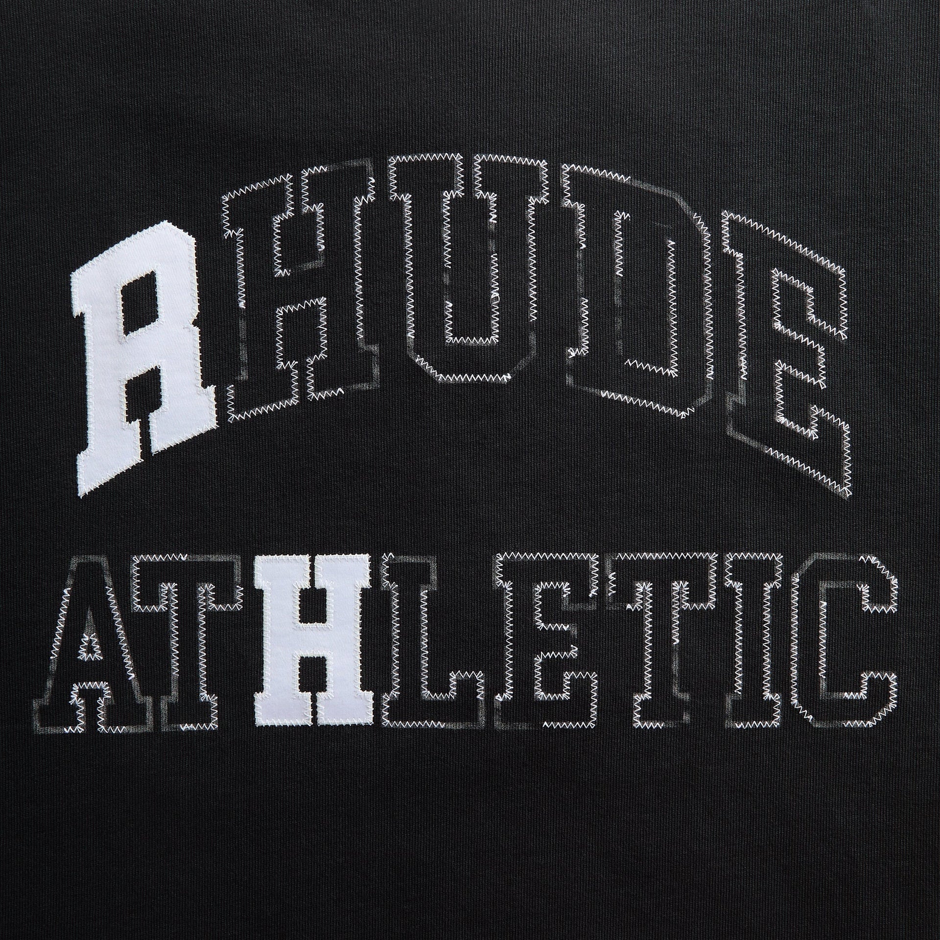 Rhude Athletic Tee - Vintage Black / White