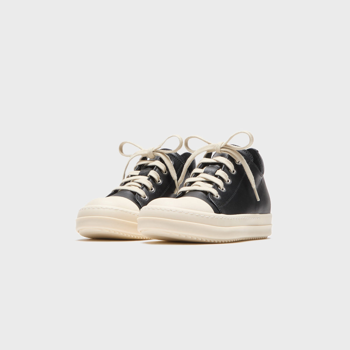 Rick Owens Low Sneaks - Black / Milk