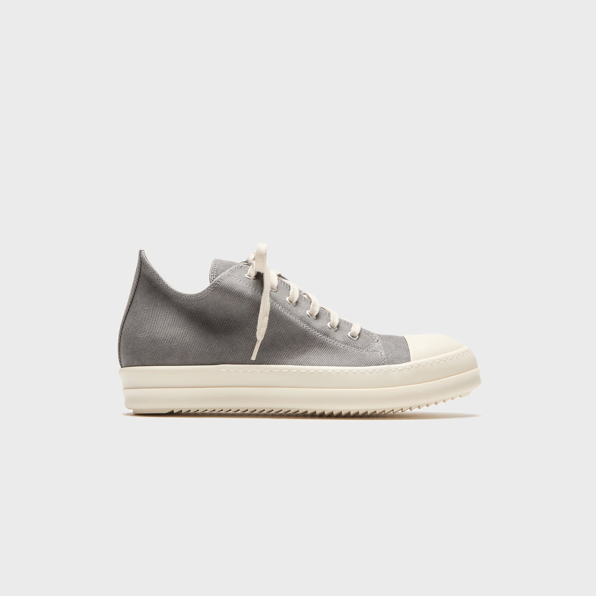 Rick Owens DRKSHDW Denim Low Sneakers - Dark Dust / Milk