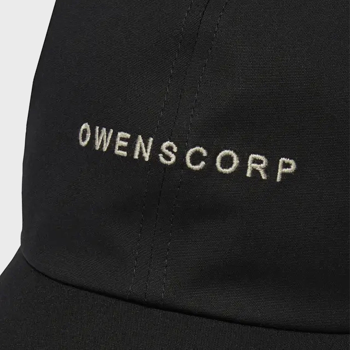 Rick Owens Baseball Cap - Black / Pearl