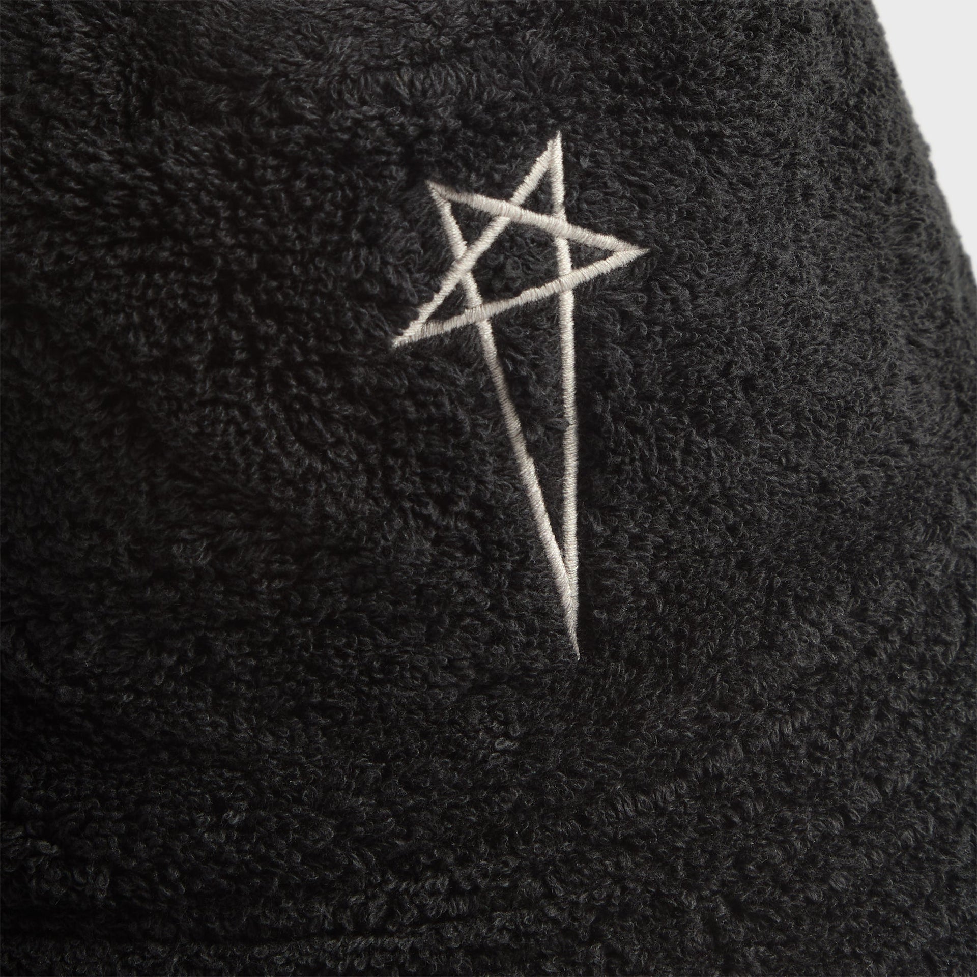 Rick Owens Beach Hat - Black / Pearl