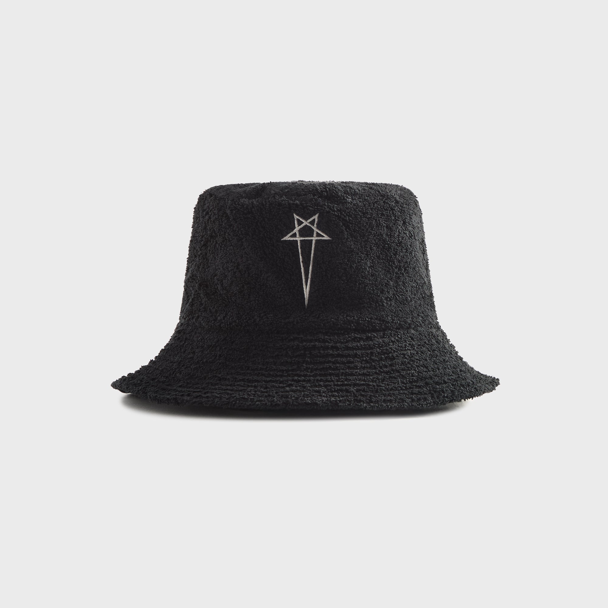 RICK OWENS BEACH HAT バケハ Rick Owens Beach Hat - Black / Pearl – Kith