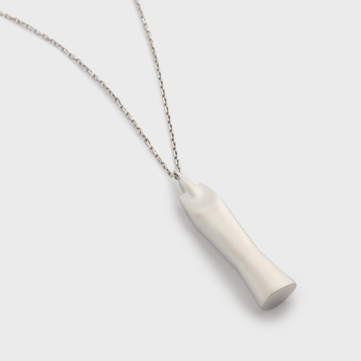 Rick Owens Runway Sister Charm Necklace - Palladium