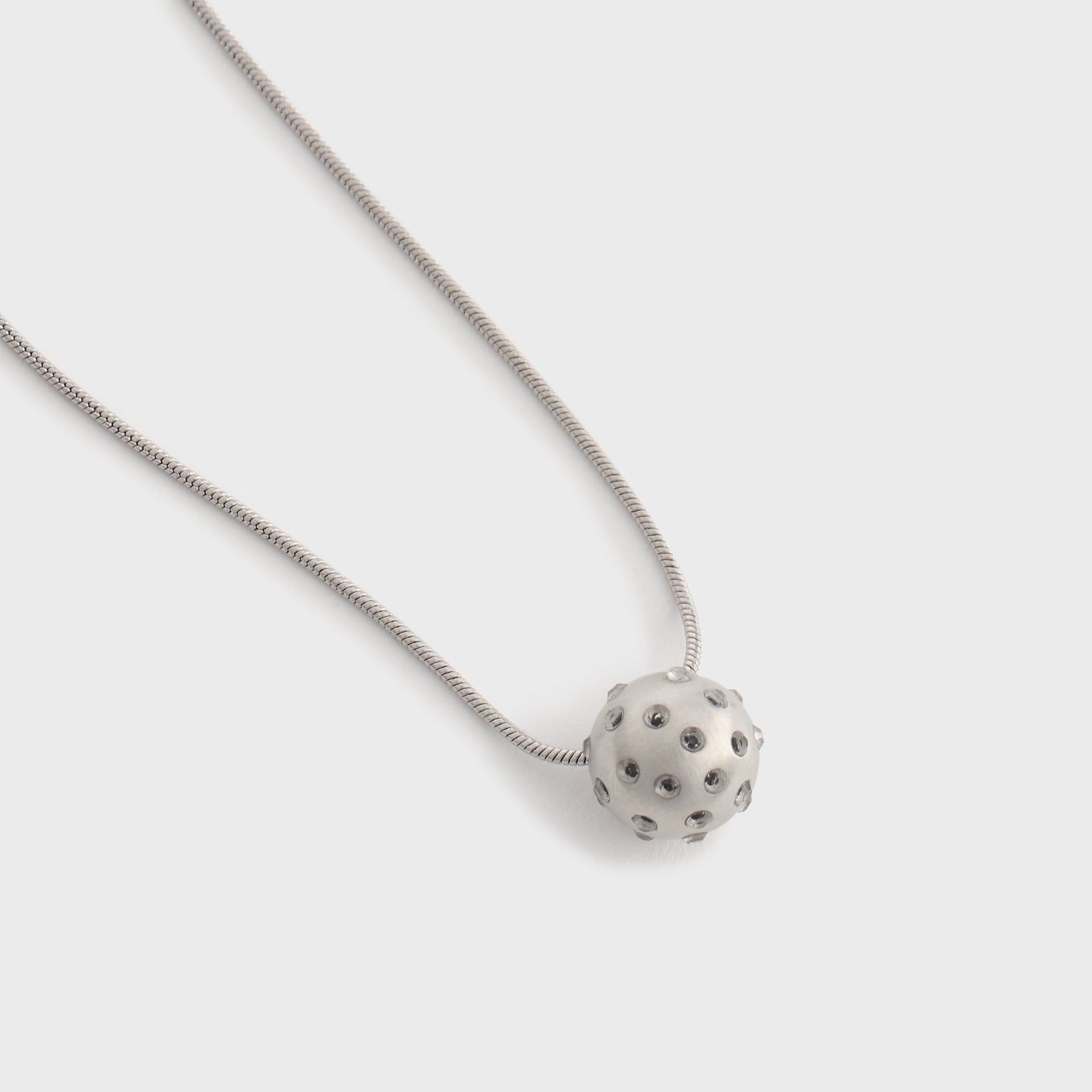 Rick Owens Mini Orb Pendant - Palladio