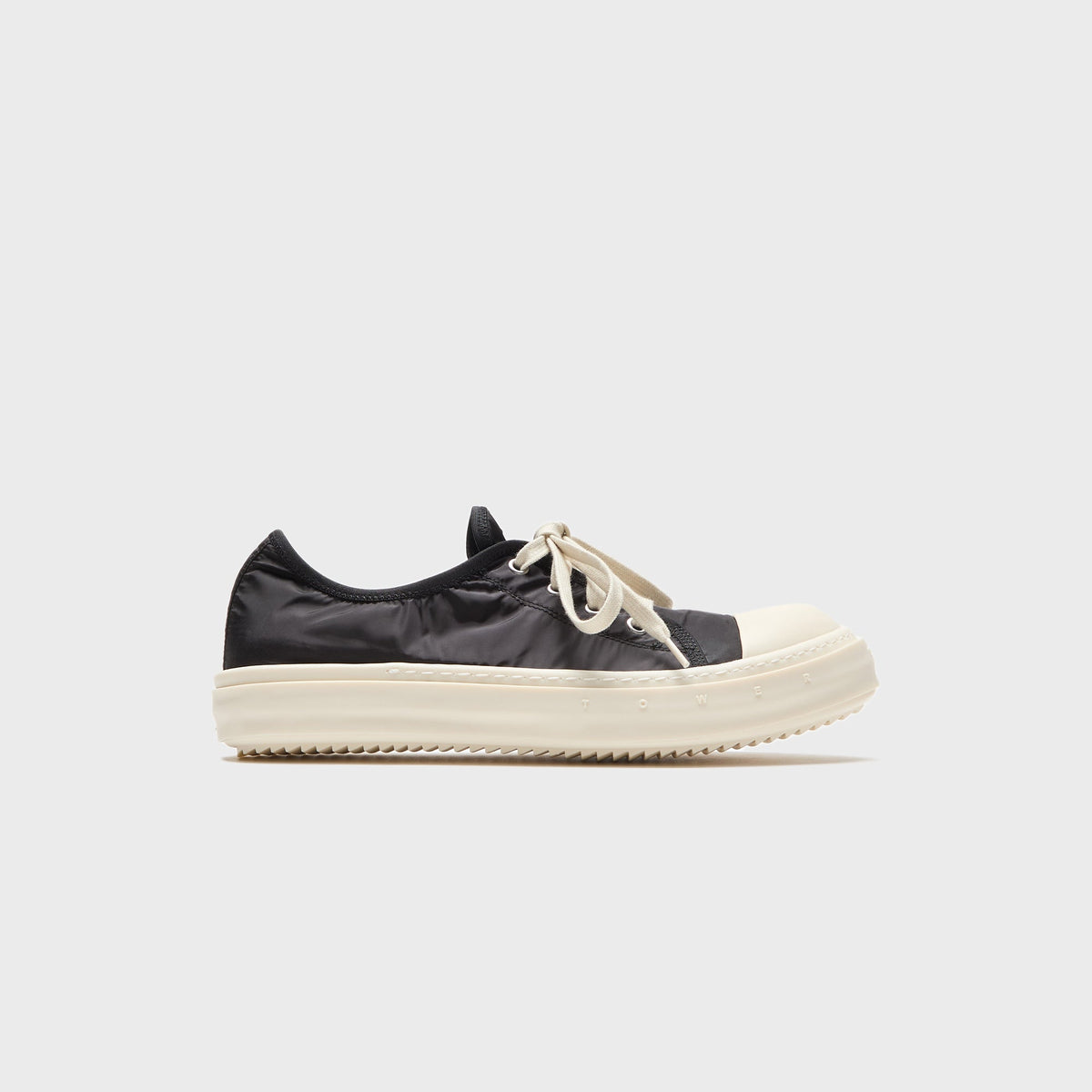 Rick Owens Low Sneakers - Black / Milk / Runway