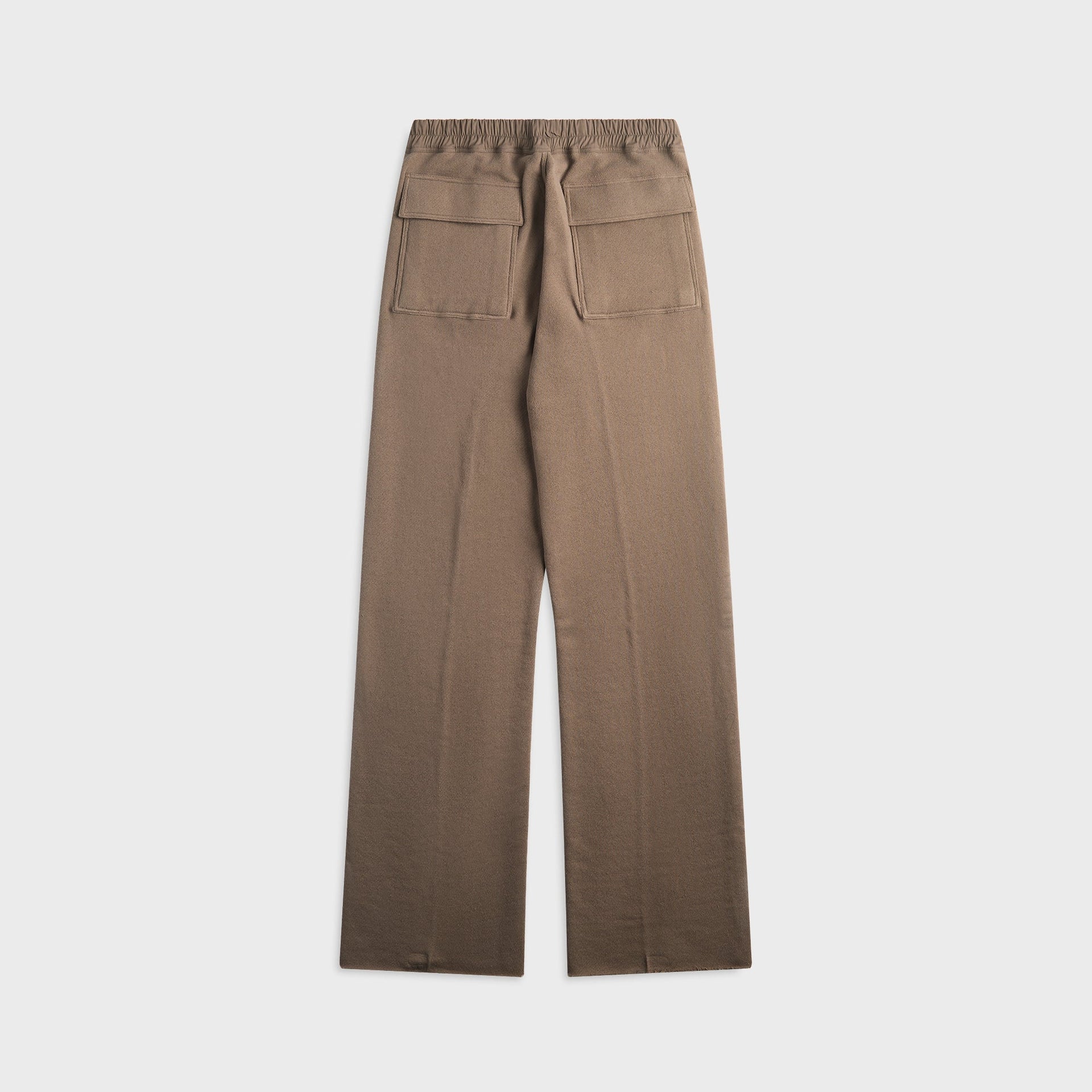 Rick Owens Dietrich Cotton Wide-Leg Pant - Dust