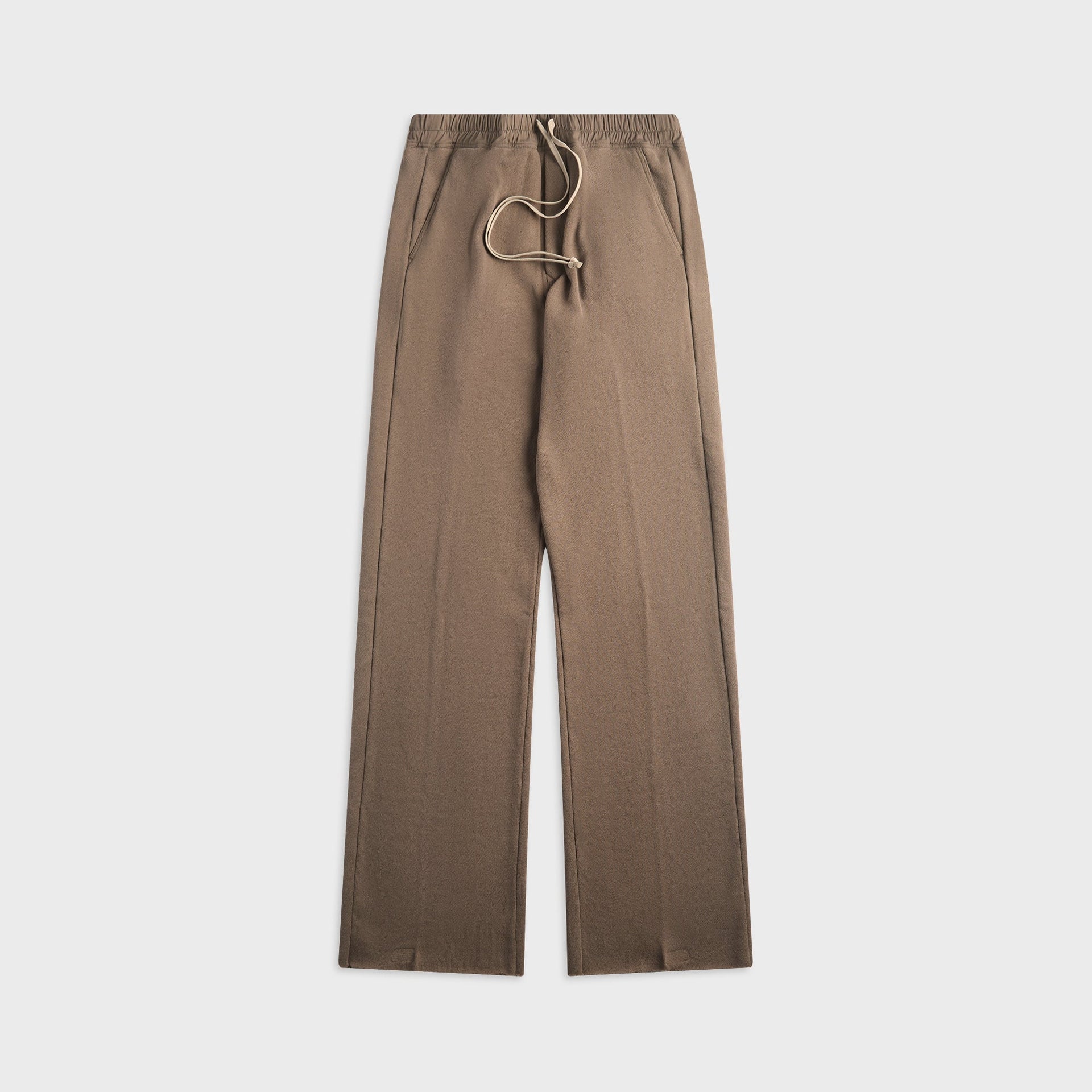 Rick Owens Dietrich Cotton Wide-Leg Pant - Dust