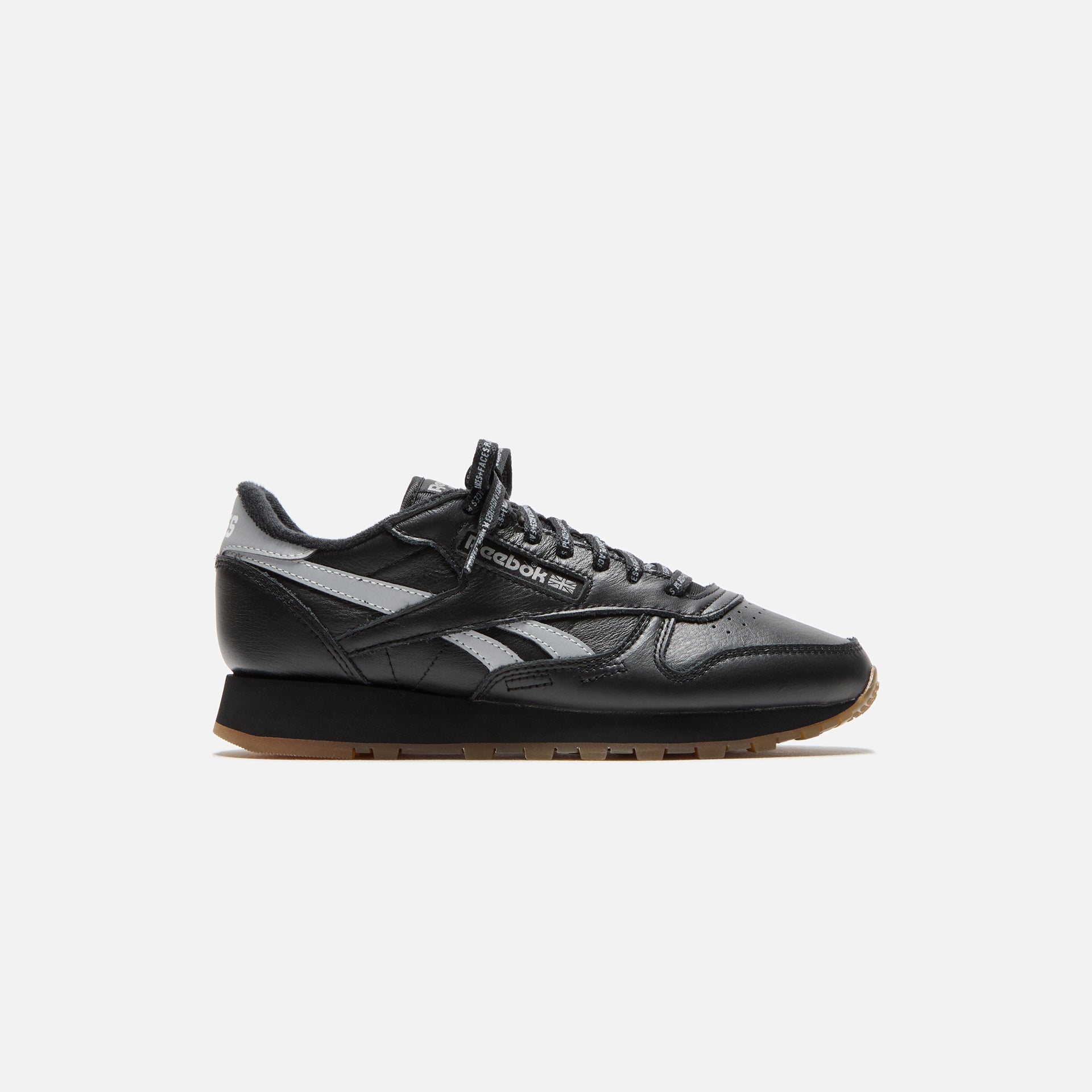 Reebok x Place+Faces Classic Leather - Black / Silver