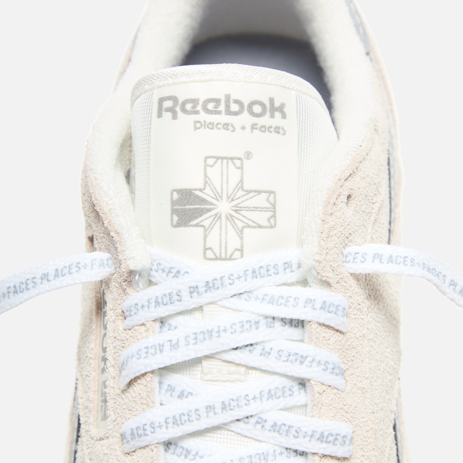 Reebok x Place+Faces Classic Leather - Chalk / Silver / White