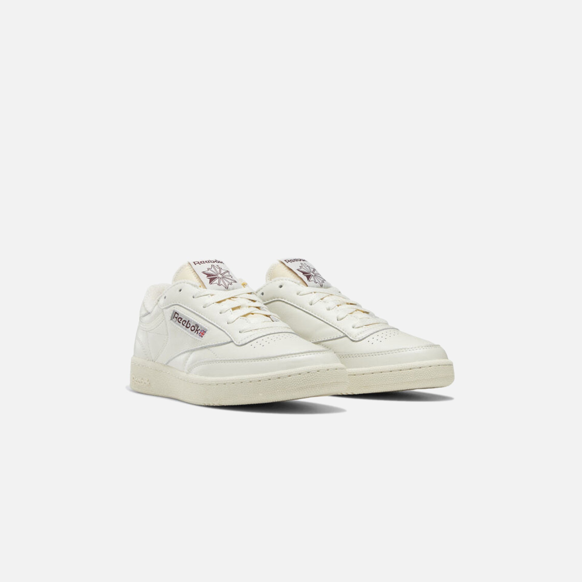 Reebok Club C 85 Vintage - Chalk / Alabaster / Maroon