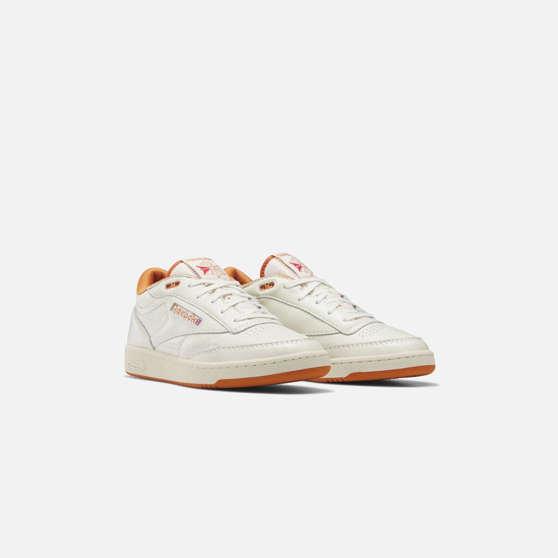 Reebok Club C Mid II Vintage - Chalk / Paper White / Burnt Orange