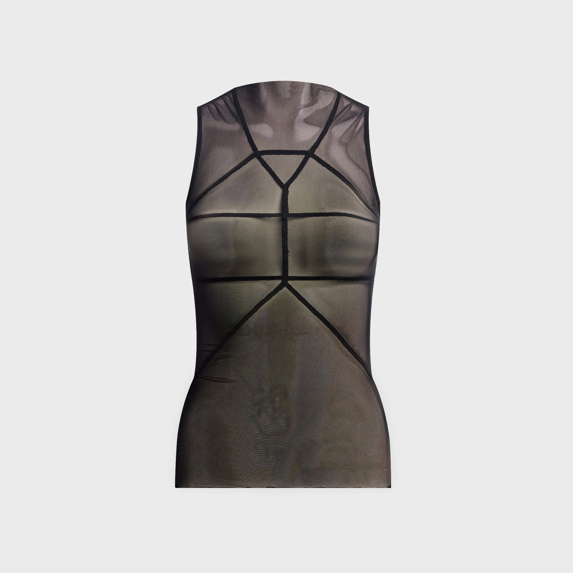 Rick Owens Temple Tank Top - Black