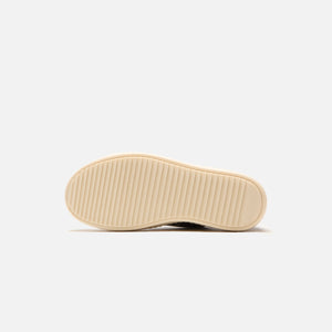 Rick Owens Kids Scarpe Pelle Low Sneakers - Forest / Milk / Milk